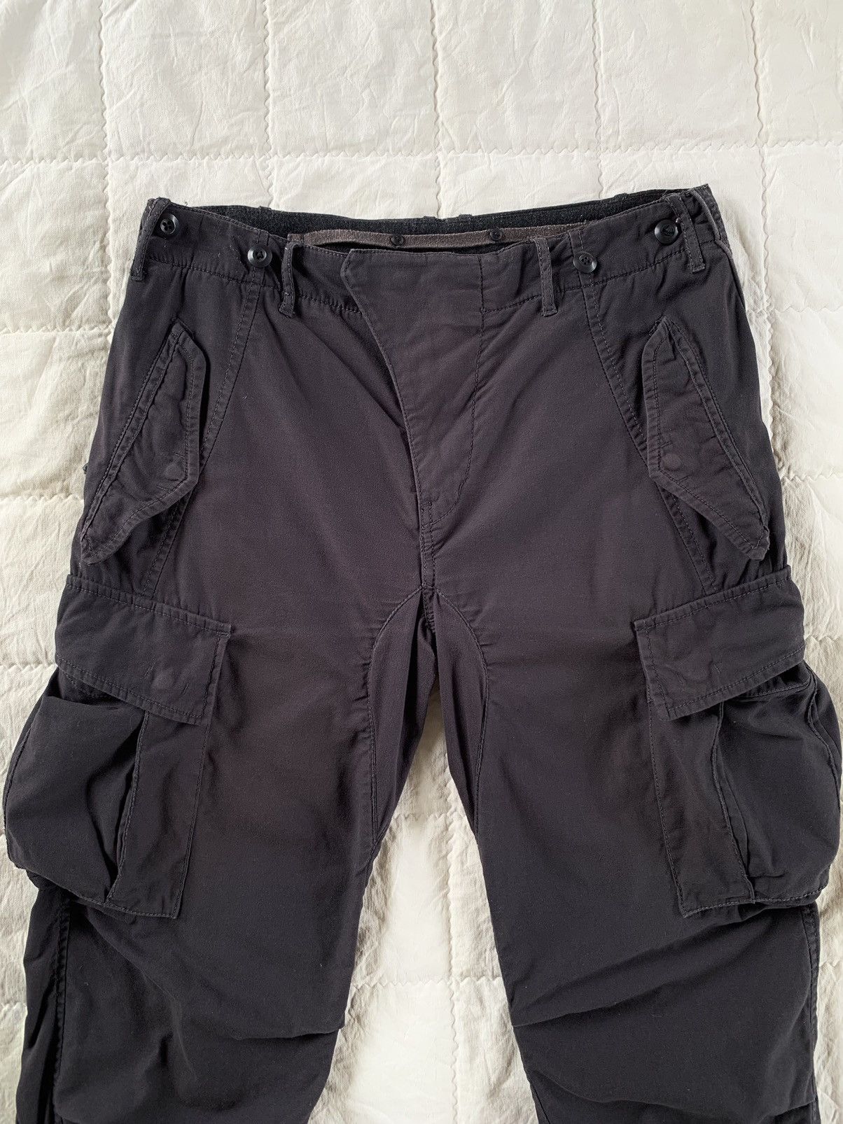 If Six Was Nine 2000s GOA Suspender Moto Cargo Pant Size US 34 / EU 50 - 6 Thumbnail