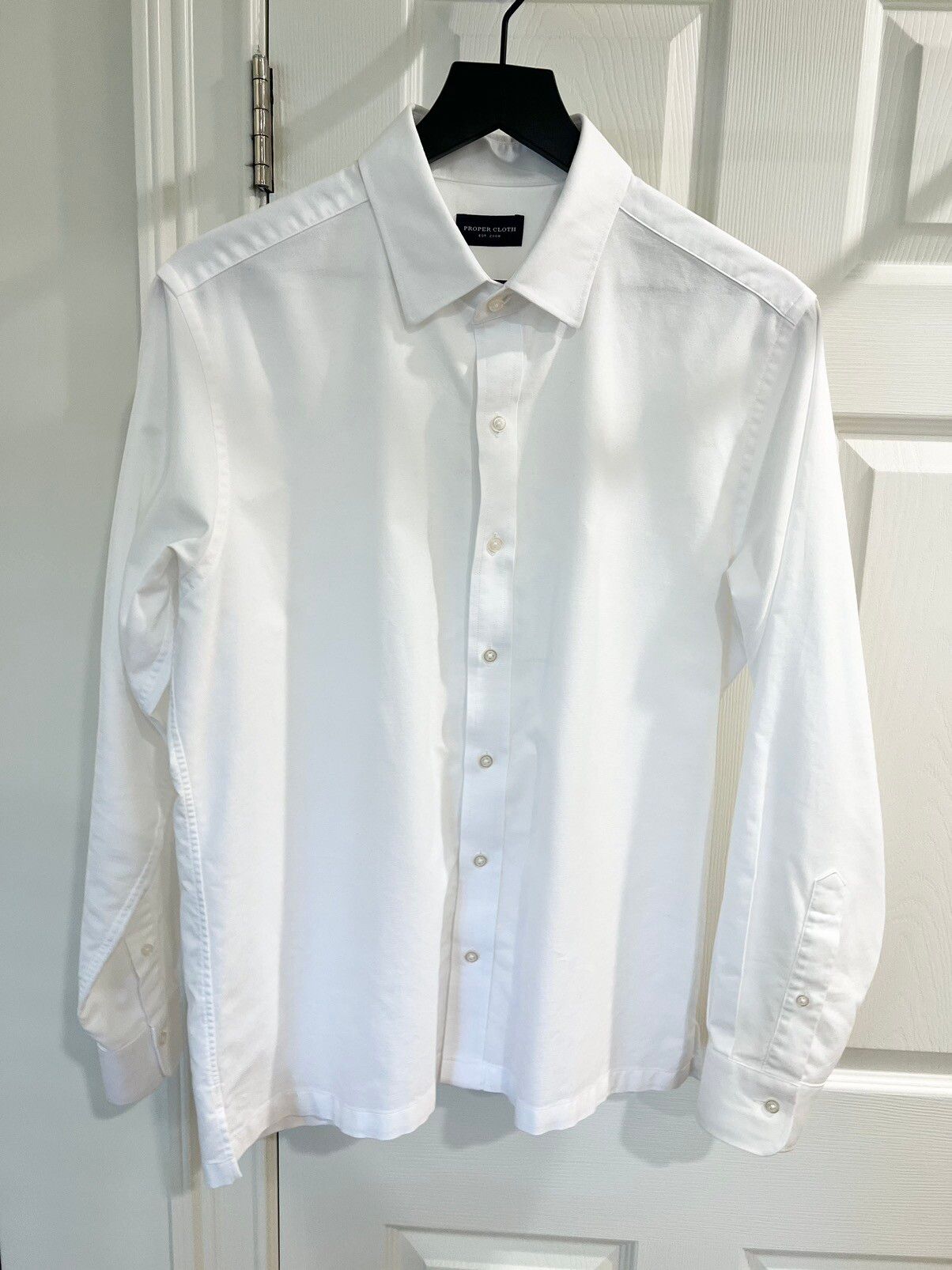 Proper Cloth Proper Cloth - Thomas Mason Oxford Button Down - White - M ...