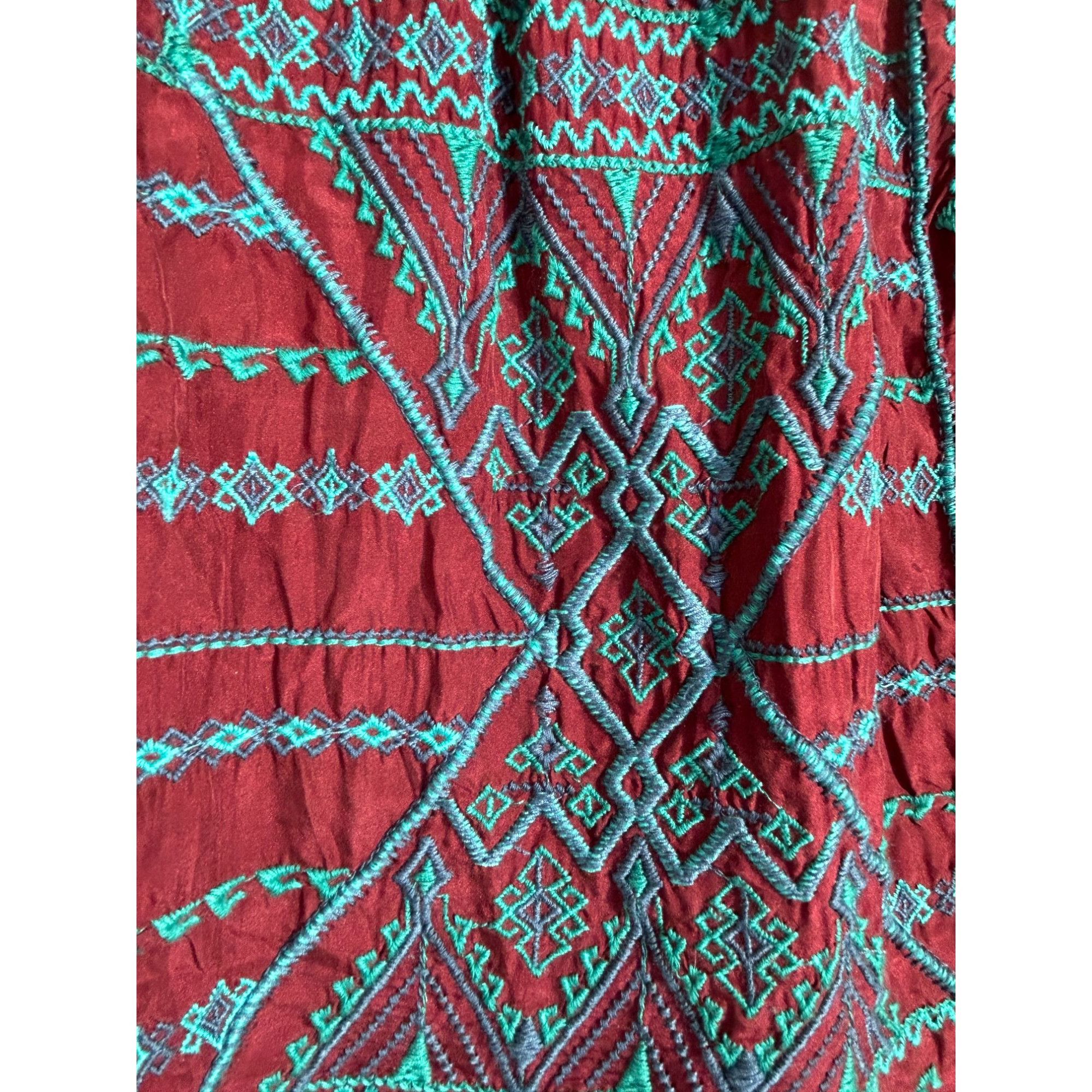 Johnny Was Johnny Was 3J Workshop Lorie Multicolor Plaid Embroidered Bu Size M / US 6-8 / IT 42-44 - 4 Thumbnail