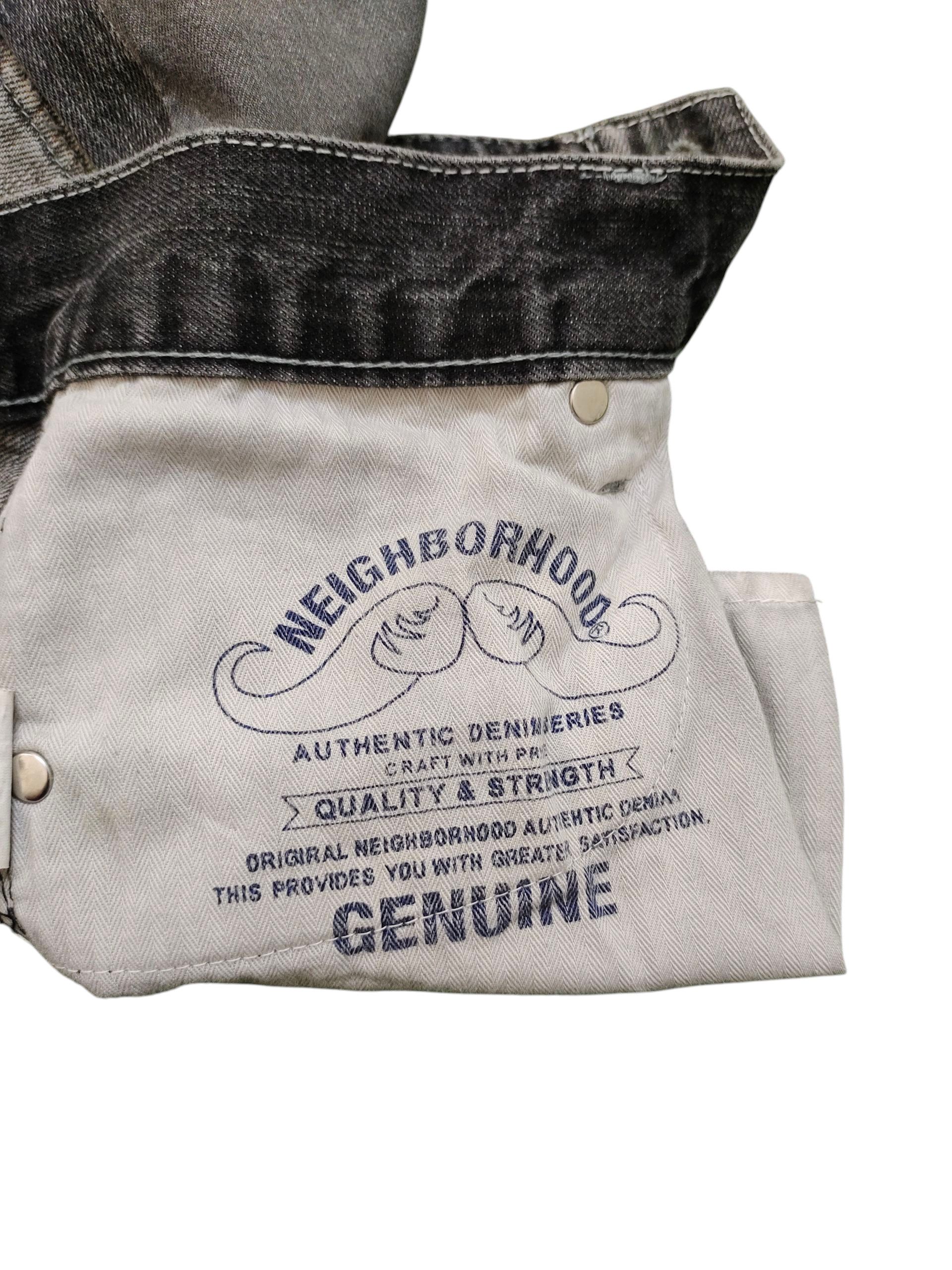 Neighborhood × Wtaps Neighborhood Dp-Mid Selvedge Patchwork Distress Denim Jeans Size US 34 / EU 50 - 14 Thumbnail