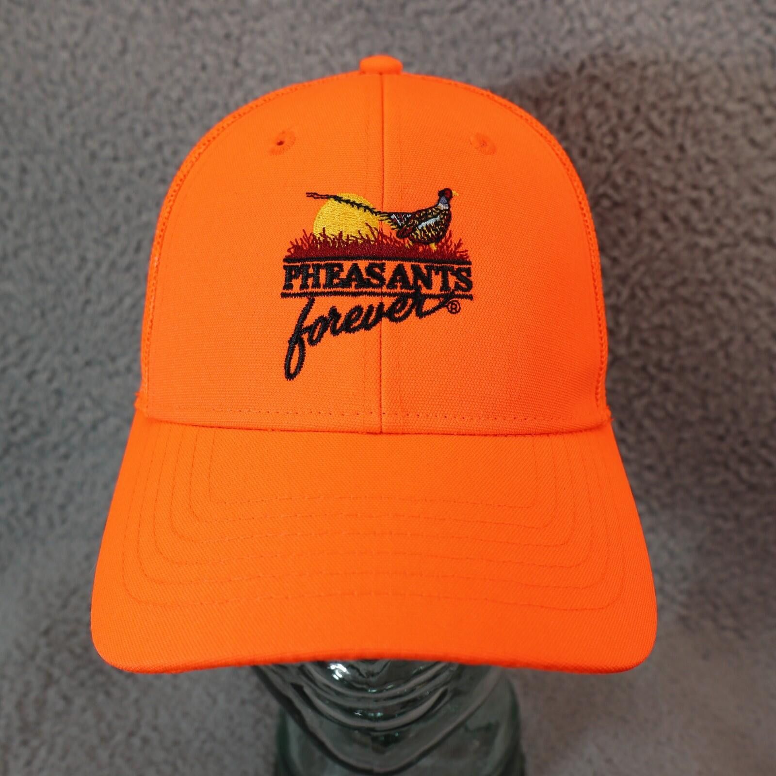 Other Pheasants Forever Embroidered Hat Orange Hunter Capamerica Size ONE SIZE - 2 Thumbnail