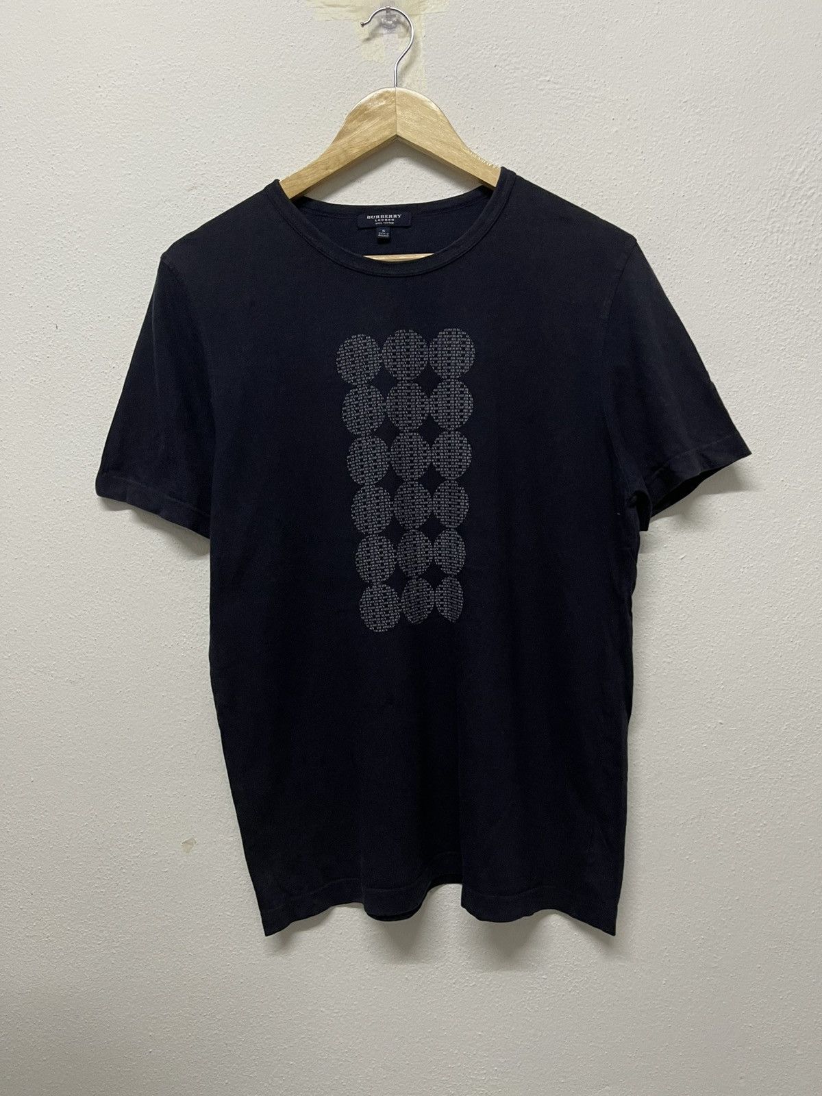 Burberry 90s BURBERRY LONDON POLKA MONOGRAM TSHIRT Size US S / EU 44-46 / 1 - 1 Thumbnail