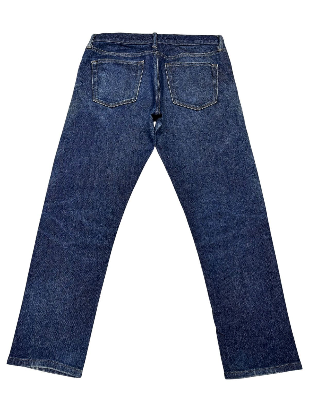 Undercover Vintage Uniqlo Mud Selvedge Distressed Denim Jeans Size US 32 / EU 48 - 9 Thumbnail