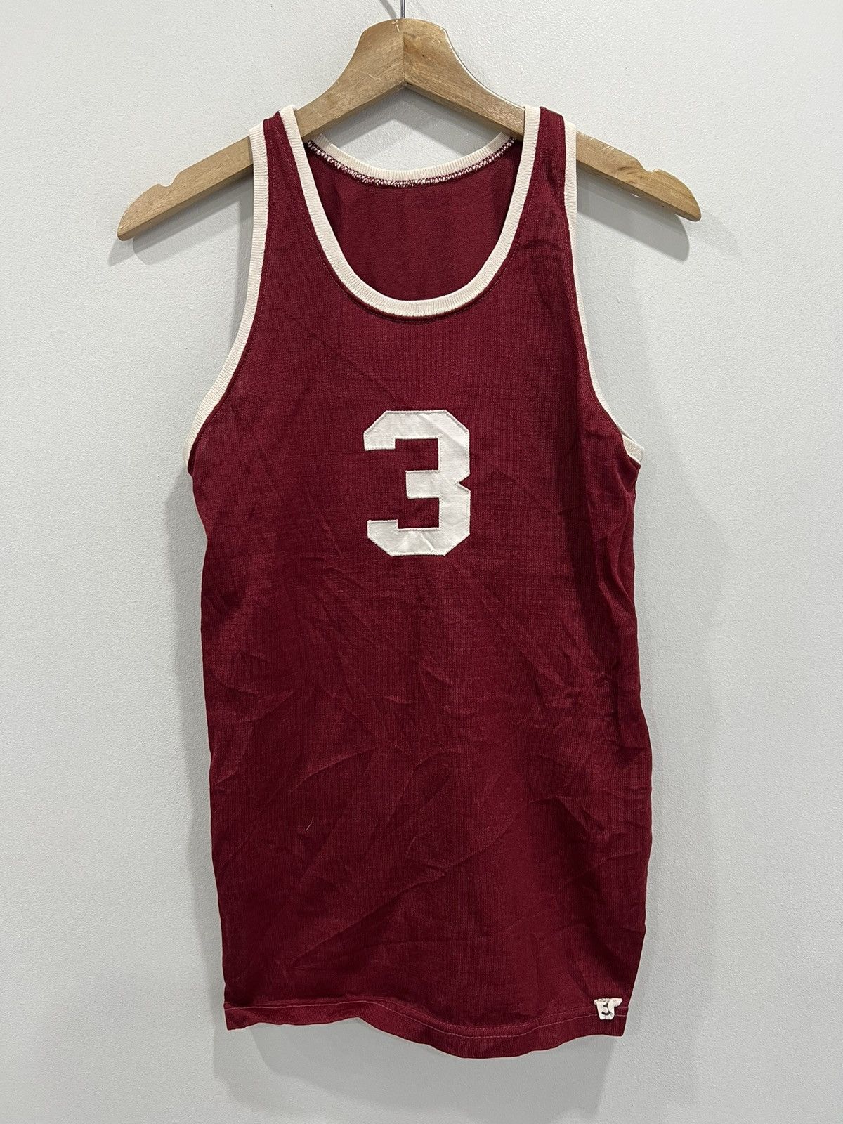 Vintage Vintage 60s Basketball Jersey mcgregor sandknit Size US L / EU 52-54 / 3 - 1 Thumbnail