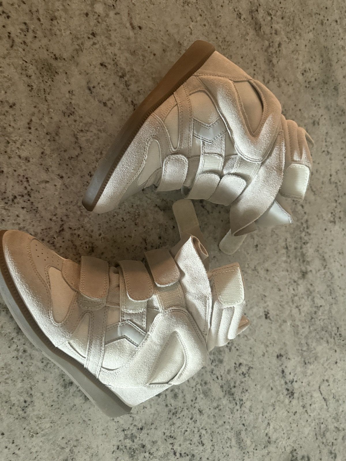 Isabel Marant Isabel Marant Wedges Beige Size US 7 / IT 37 - 6 Thumbnail