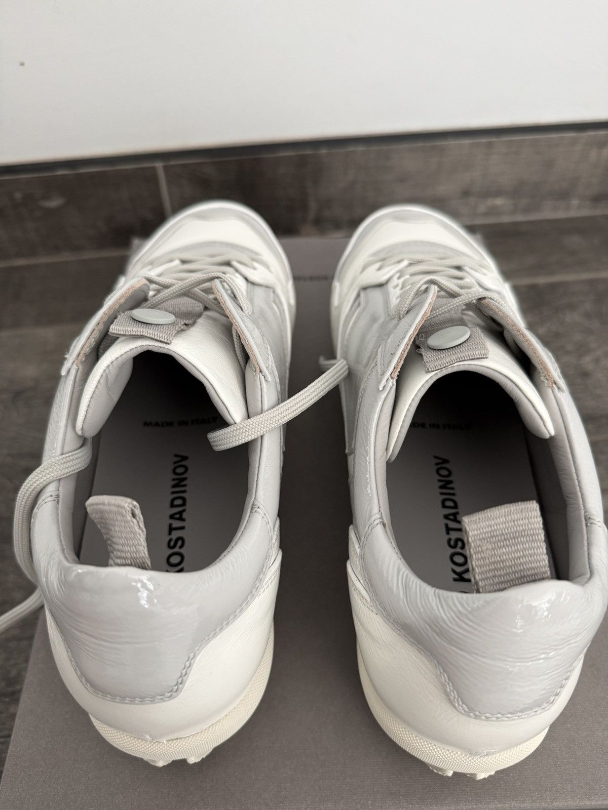 Kiko Kostadinov [NEW] Kiko Kostadinov SS25 Ostro Shoe White Brilliant Size US 12 / EU 45 - 13 Thumbnail