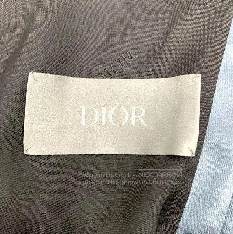 Dior Dior Men's Blue Nylon Bomber Jacket . Size US M / EU 48-50 / 2 - 5 Thumbnail