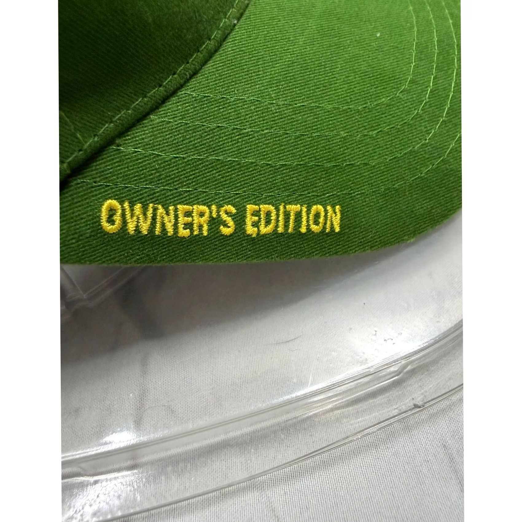 John Deere VINTAGE John Deere Baseball Cap Mens Green Owners Edition Adjustable OSFA Size ONE SIZE - 5 Thumbnail