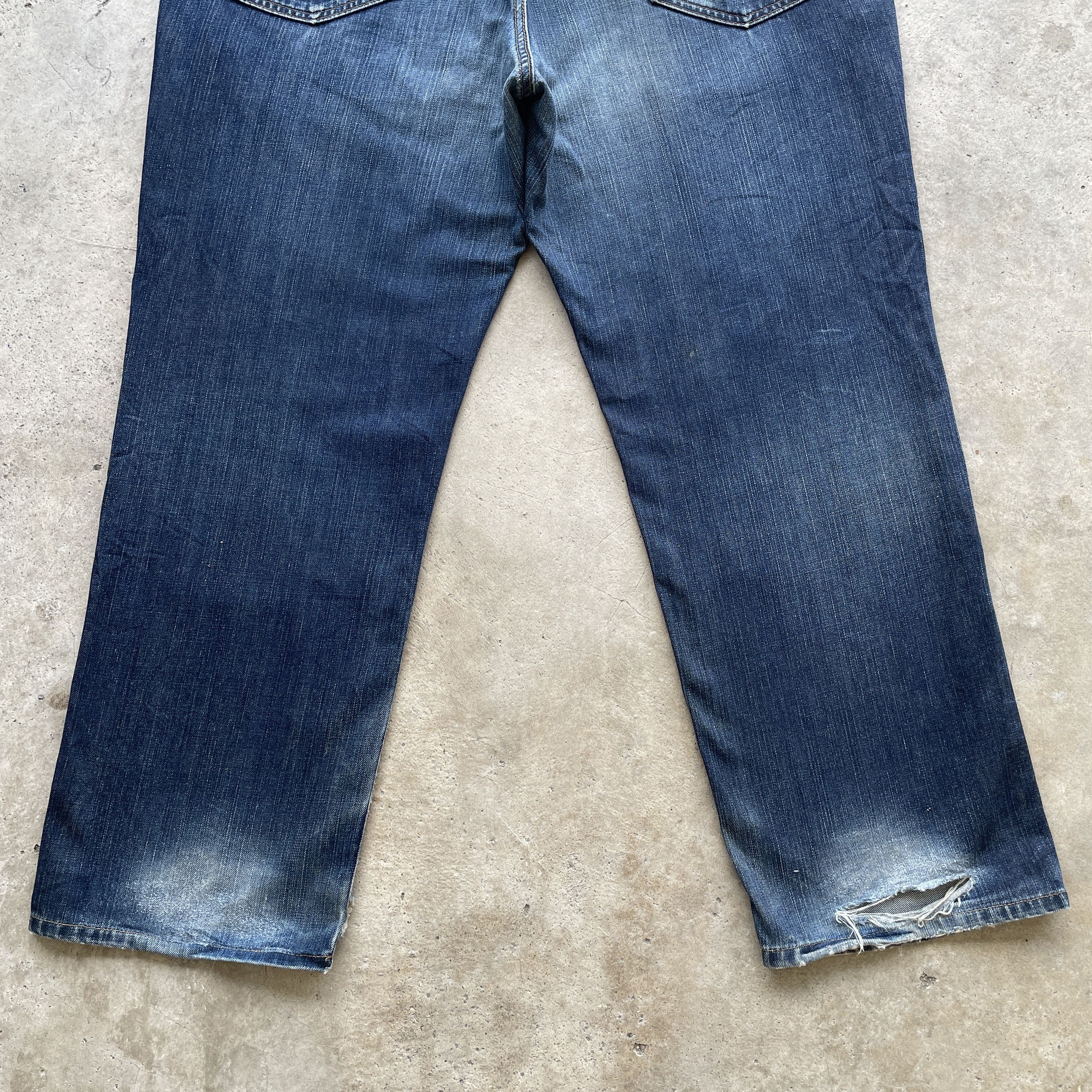 Edwin W42x29💥 Vintage Edwin 503z Denim Faded Jeans Pants Size US 42 / EU 58 - 10 Thumbnail