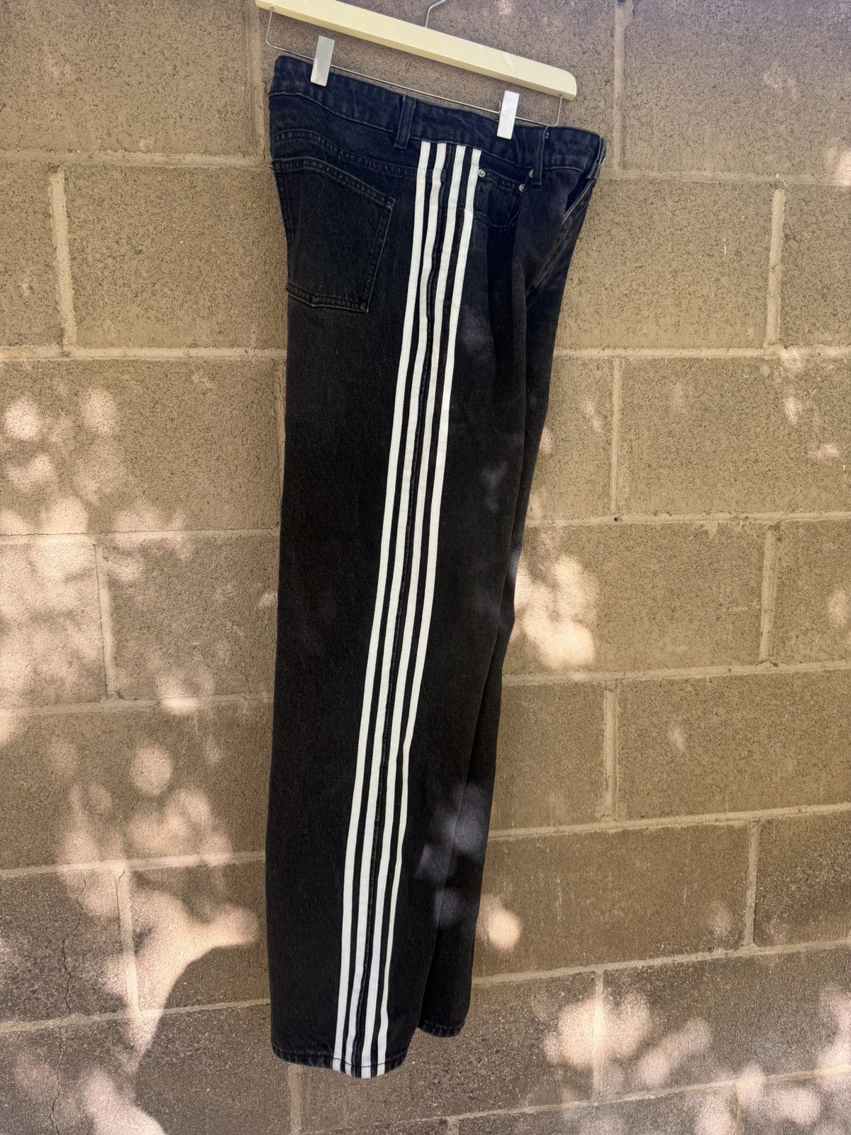 Other Crafted YNC Black Side Stripe Jeans Size US 32 / EU 48 - 4 Thumbnail