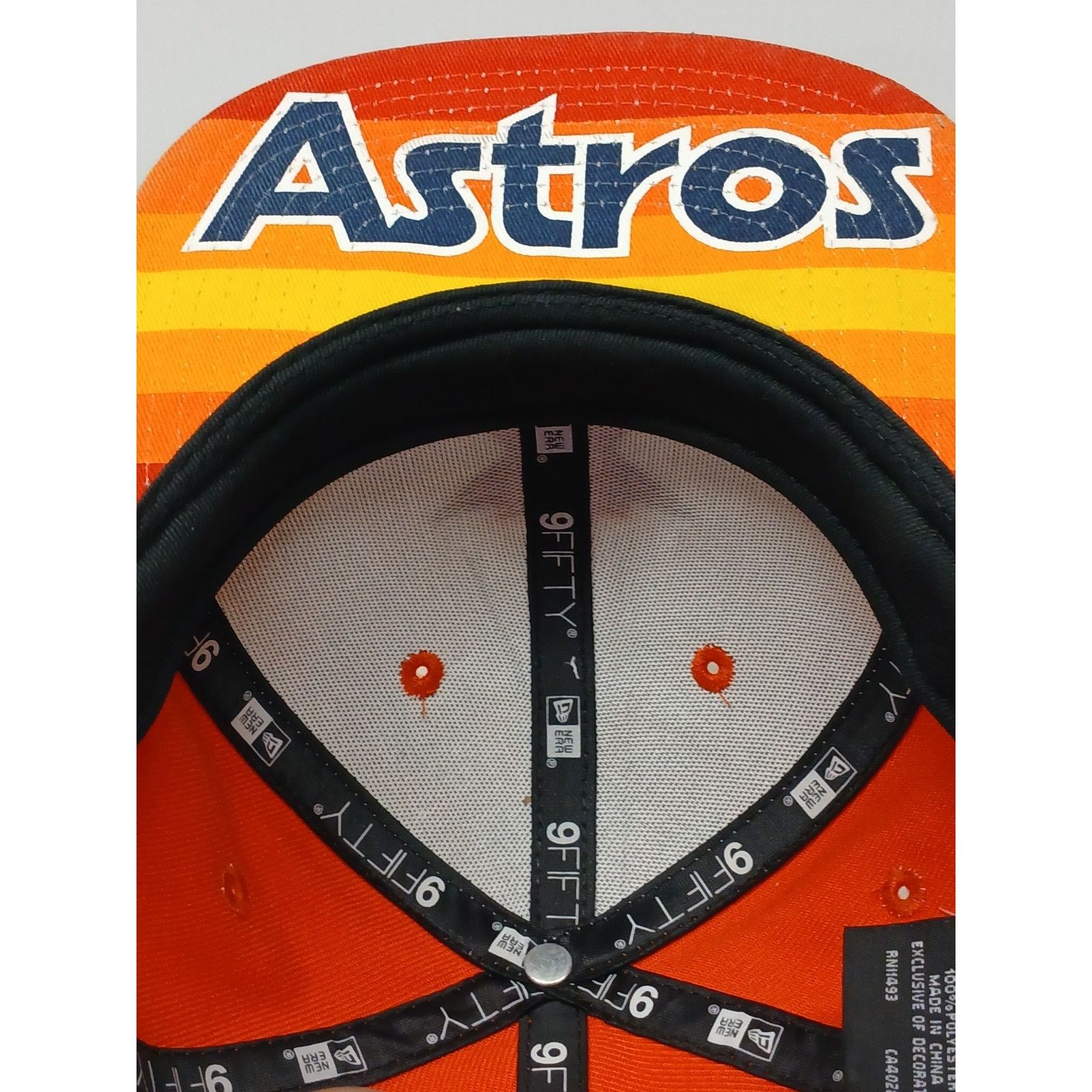 Other New Era (Youth) Houston Astros SnapBack Baseball Cap Size ONE SIZE - 11 Thumbnail