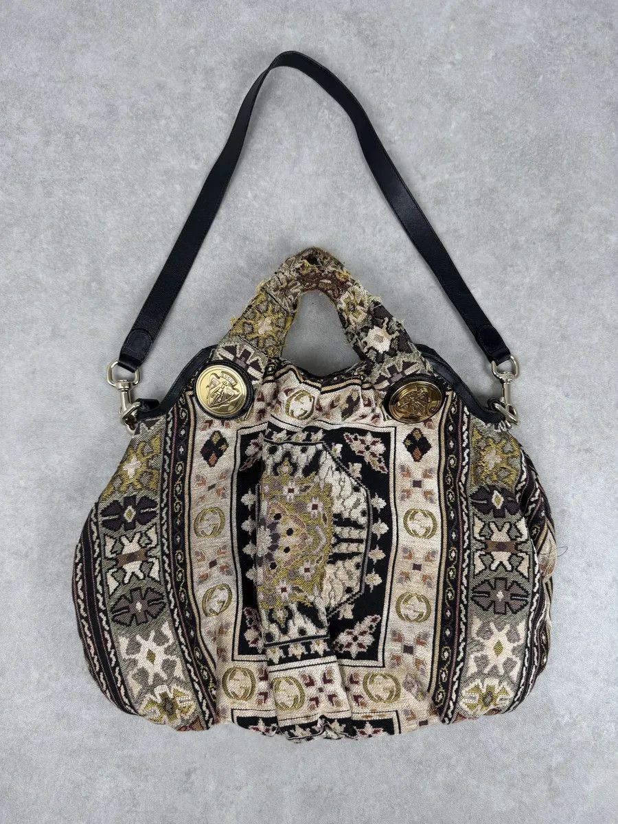 Gucci AW2008 Gucci Mozaic Araic Babouska Shoulder Bag by Frida Giannini Size ONE SIZE - 13 Thumbnail