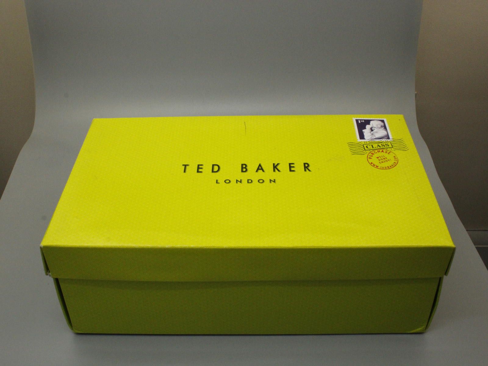 Ted Baker Ted Baker Men's Black Leather Oxford Shoes Size US 10 / EU 43 - 2 Thumbnail