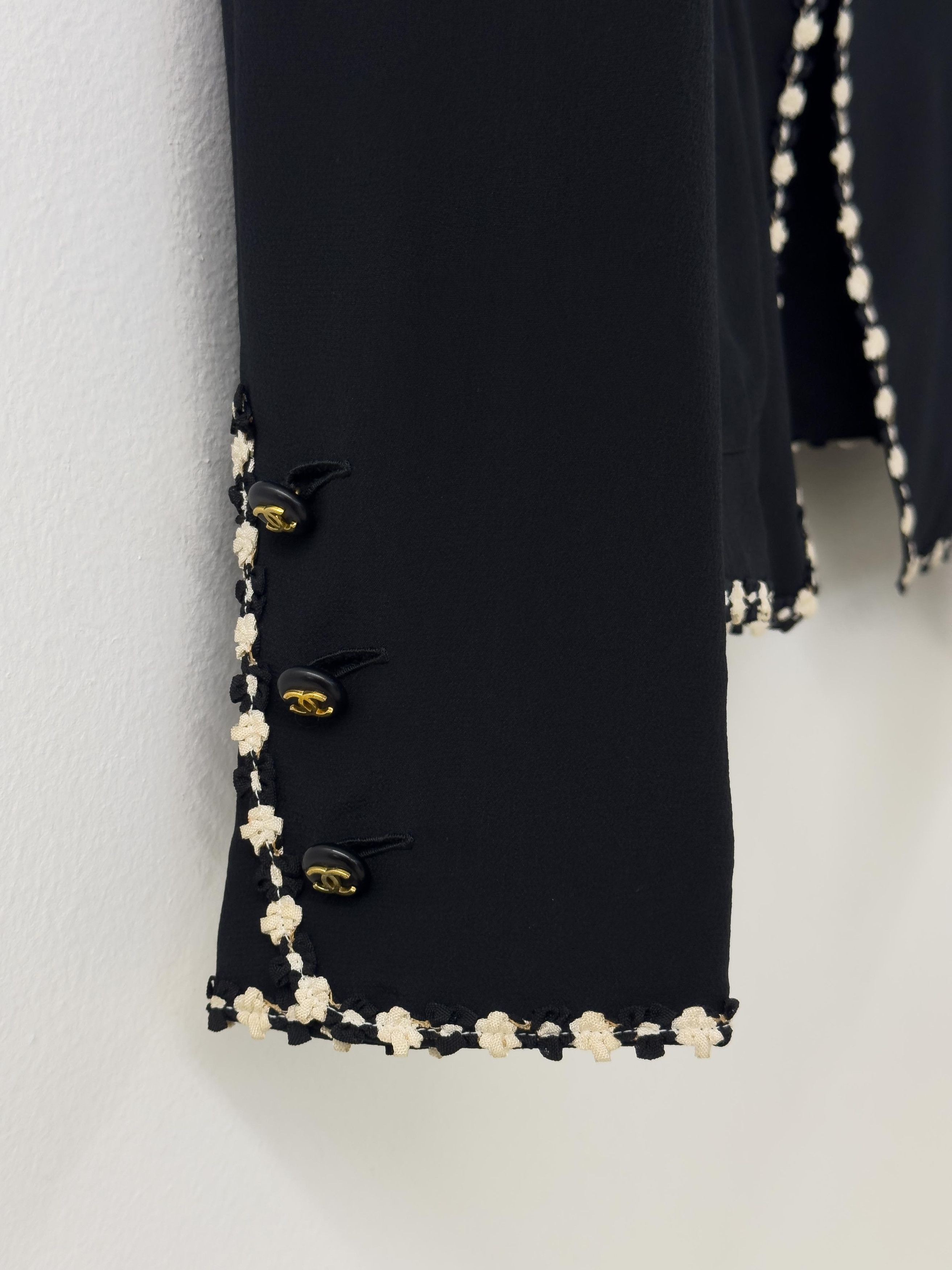 1994 CHANEL Cruise Collection Silk Three Piece