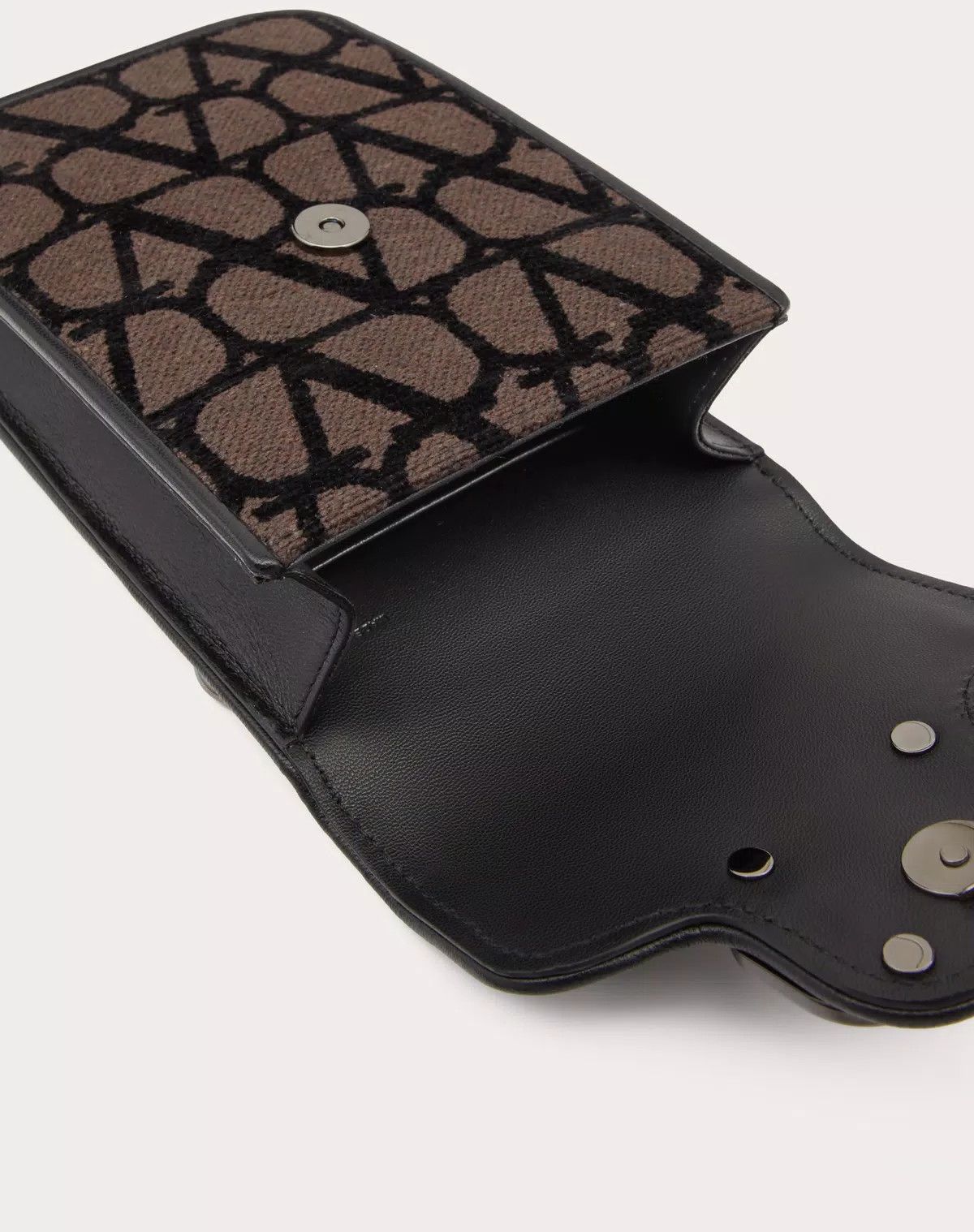 Valentino oc11z0725 Size:OS/ Cross Body Mini Bag in Melange/Black Size ONE SIZE - 6 Thumbnail