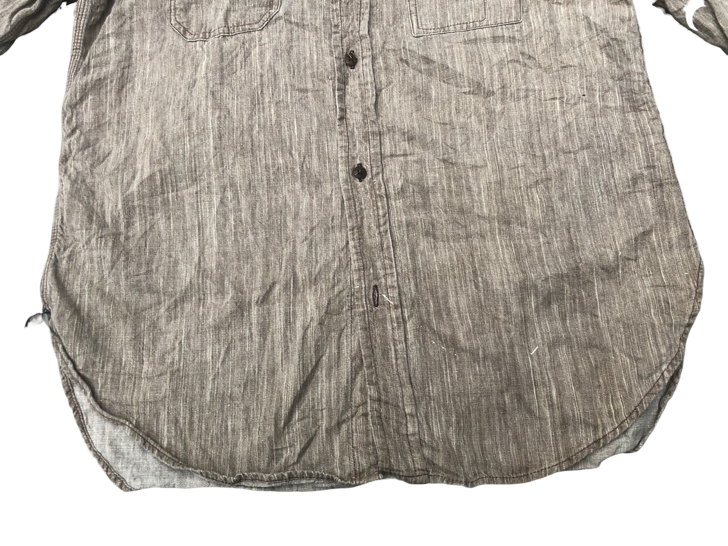 Sugar Cane 🔥Sugar Cane Reg D.T.M. Selvedge Chambray Button Fly Shirt Size US L / EU 52-54 / 3 - 7 Thumbnail