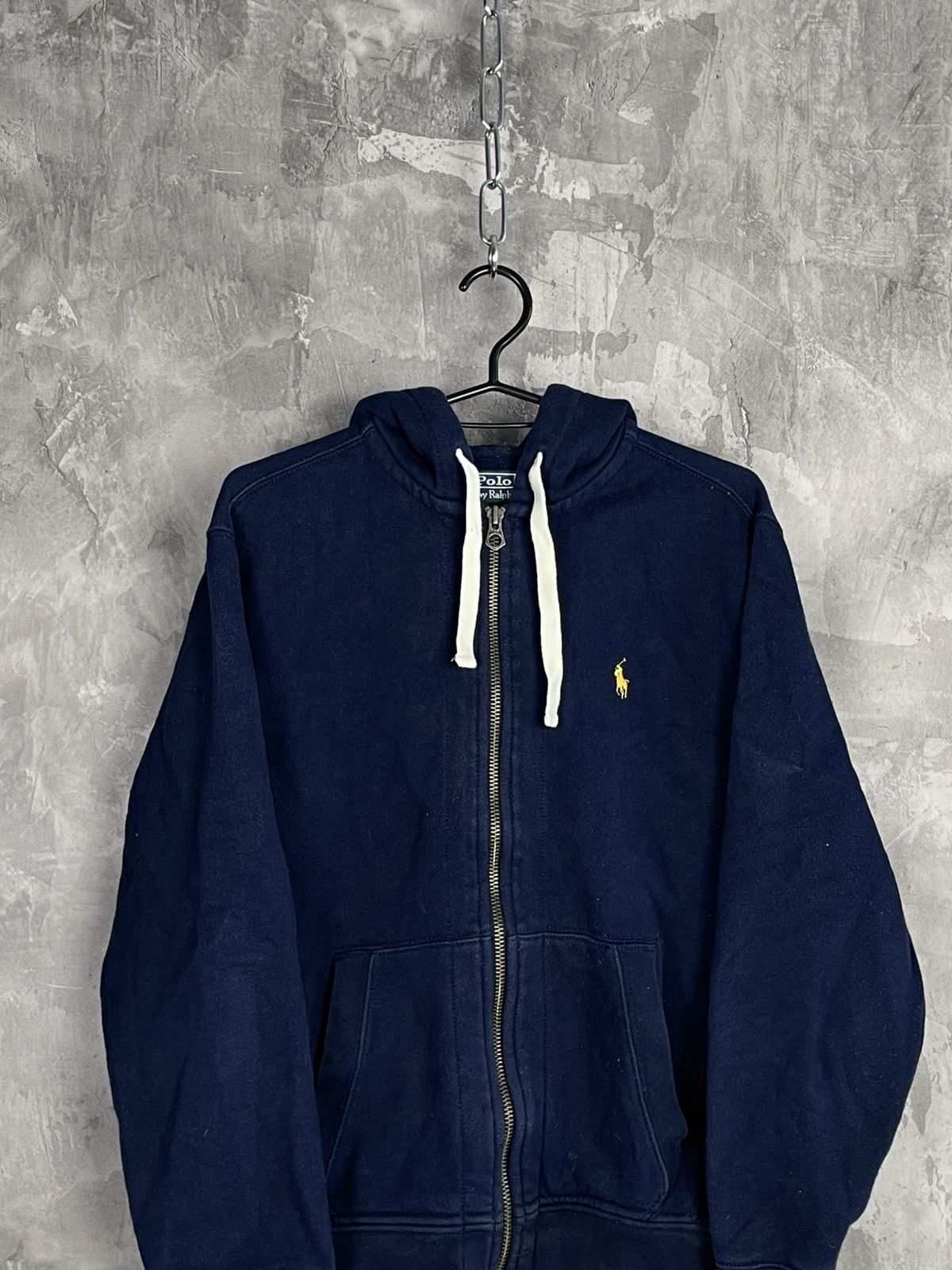 Polo Ralph Lauren × Ralph Lauren × Vintage Vintage Ralph Lauren Polo Zip Hoodie Blue Size:S Size US S / EU 44-46 / 1 - 2 Thumbnail