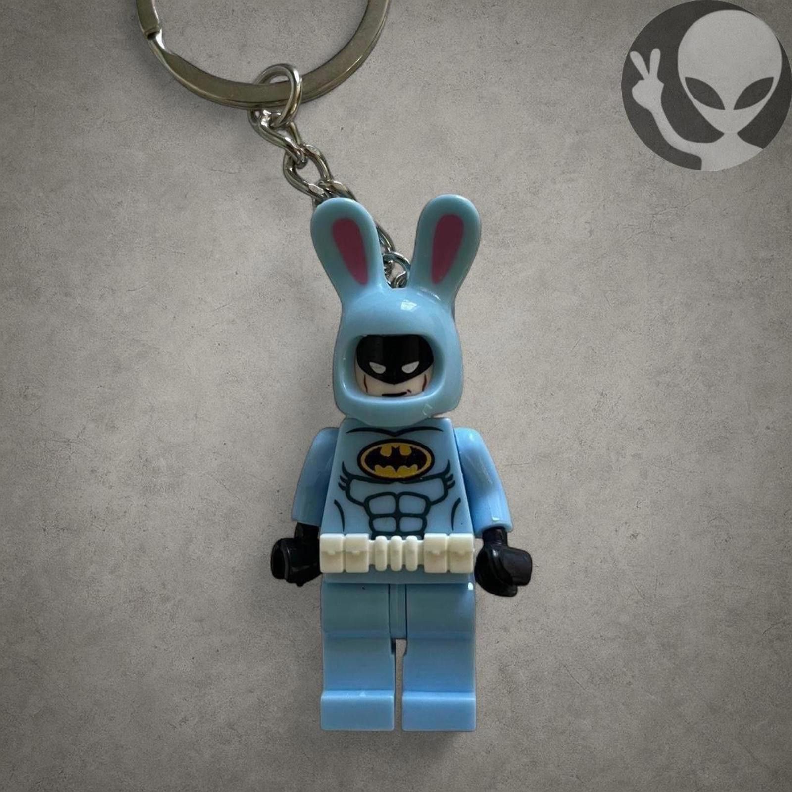 LEGO LEGO Keychain Blue Bunny Batman Y2K Skater School Size ONE SIZE - 4 Thumbnail