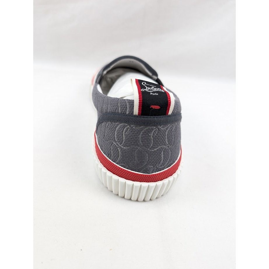 Christian Louboutin o1rshd1 Pedro Boat Flat Sneakers in Smoky Size US 11 / EU 44 - 10 Thumbnail