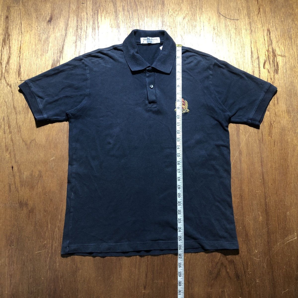 Burberry × Vintage Vintage Burberrys Collar T-Shirt Size US S / EU 44-46 / 1 - 11 Thumbnail