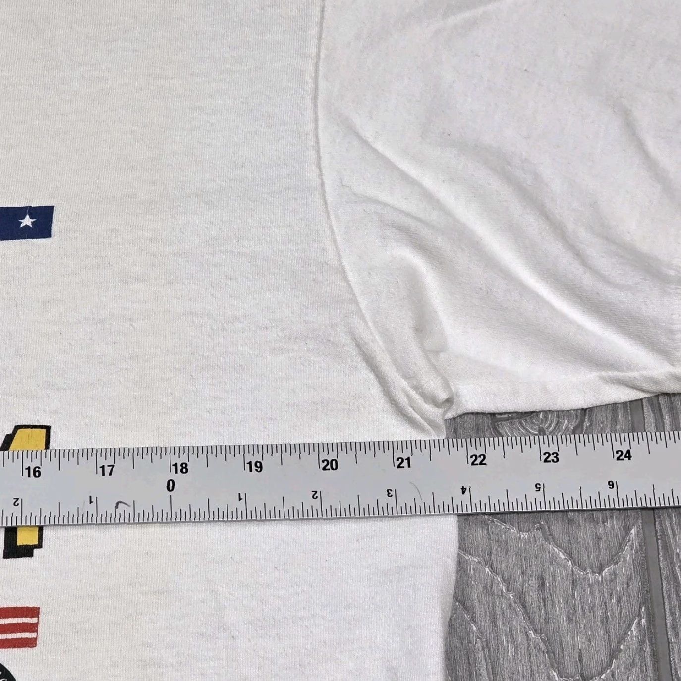 Vintage VINTAGE Oneita T Shirt Adult XL Support Our Troops Desert Storm 1991 USA Made White Cotton Navy Army Marines Mens XL Shirt Size US XL / EU 56 / 4 - 7 Thumbnail