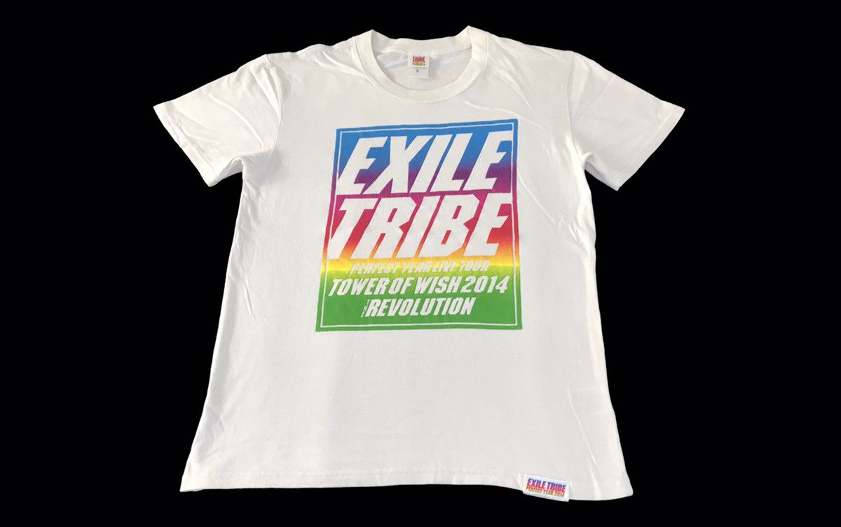 Japanese Brand Exile Tribe Tower Of Wish Revolution 2014 Tour Big Logo Size US S / EU 44-46 / 1 - 1 Thumbnail