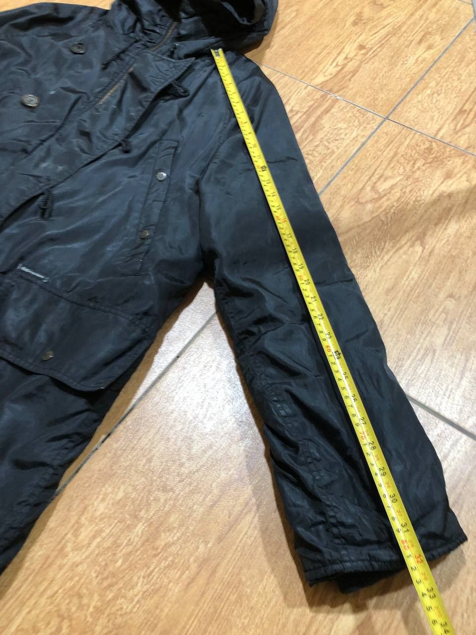 Dolce & Gabbana Men's Dolce&Gabbana Black Hooded Parka Size US XL / EU 56 / 4 - 17 Thumbnail