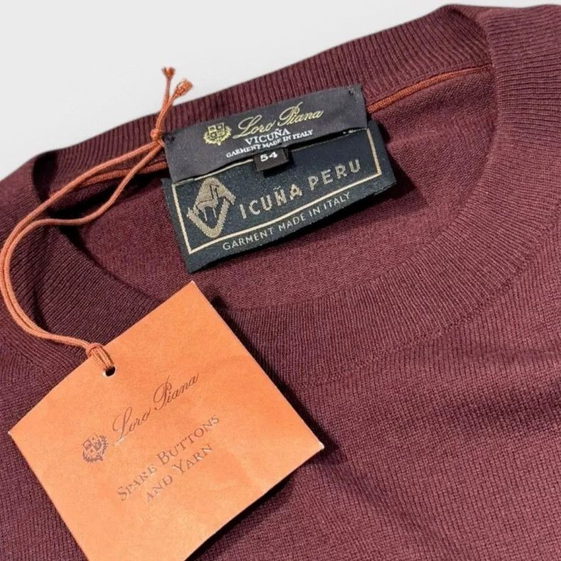 Loro Piana LORO PIANA Excellence series 100% camel hair knit sweater Size US L / EU 52-54 / 3 - 5 Thumbnail