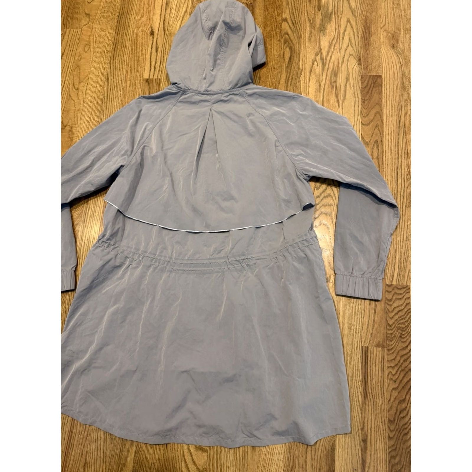 Lululemon Lululemon Pack & Glyde Womens Size 12 Windbreaker Packable W4ANOS Grey Casual Jacket Size XL / US 12-14 / IT 48-50 - 4 Thumbnail