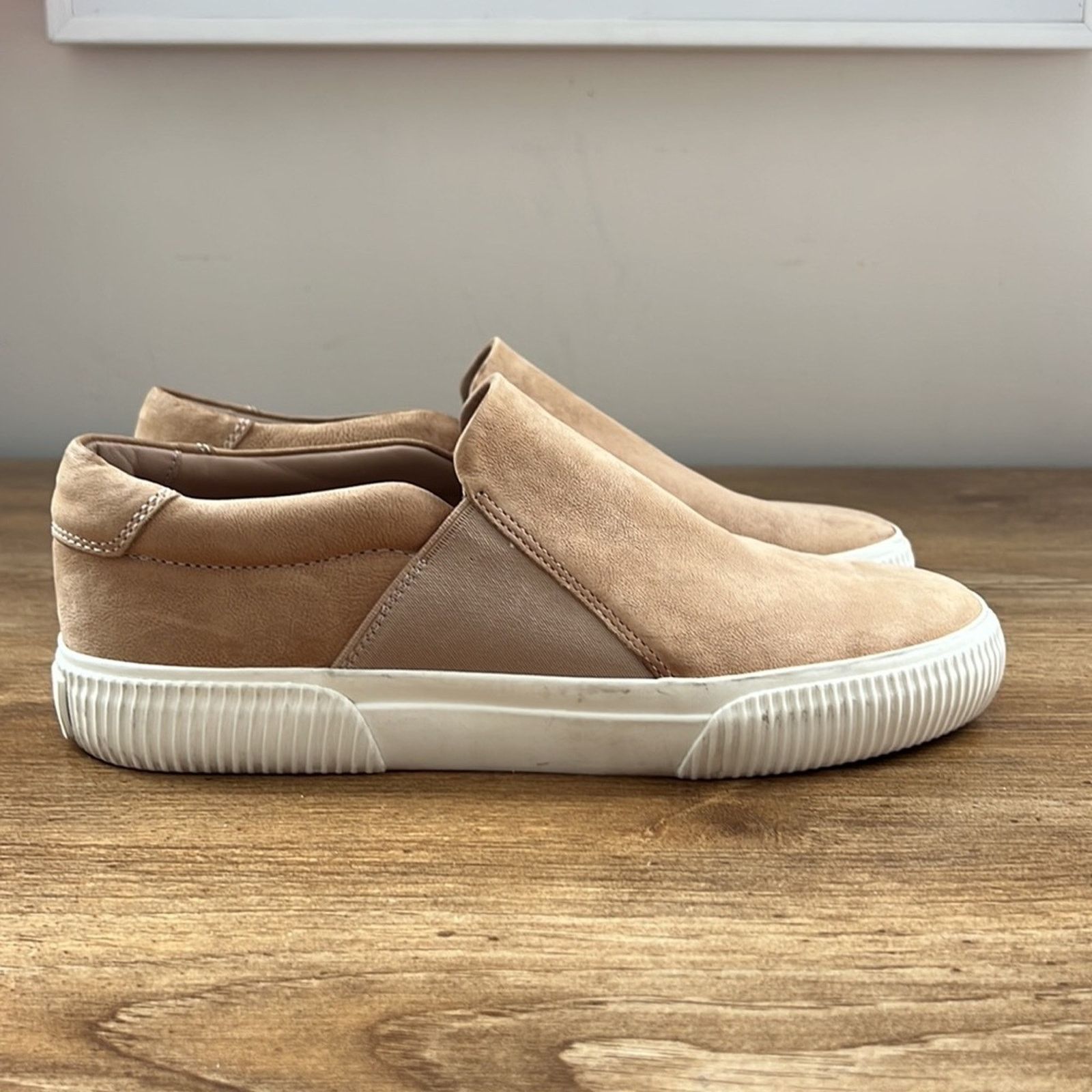 Vince Vince Goring Knox Round Toe Platform Slip On Sneakers Size US 8 / IT 38 - 6 Thumbnail