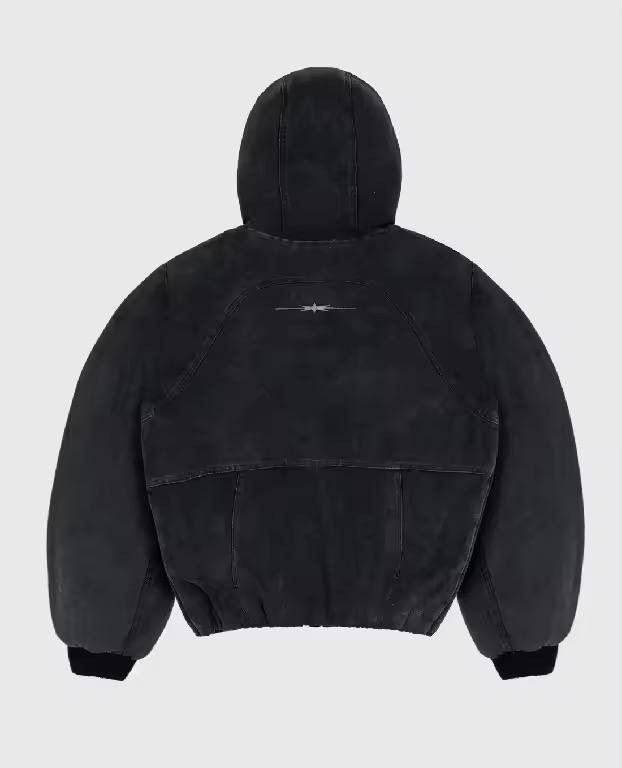 Japanese Brand × Vintage vintage frayed hip hoodie. Size US XL / EU 56 / 4 - 3 Thumbnail