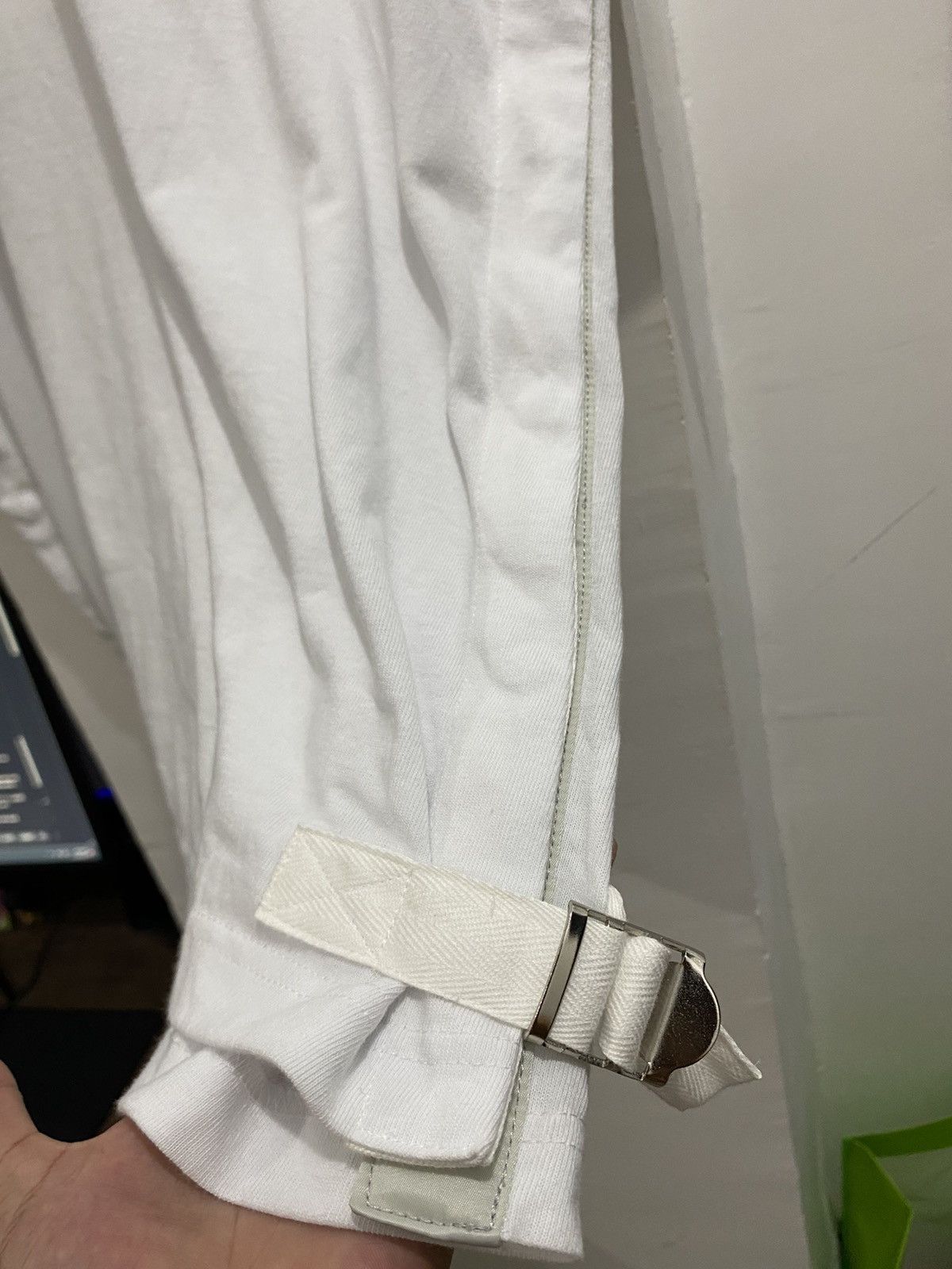 Sacai SACAI WHT SIDE BUTTONS SHIRT Size US L / EU 52-54 / 3 - 3 Thumbnail