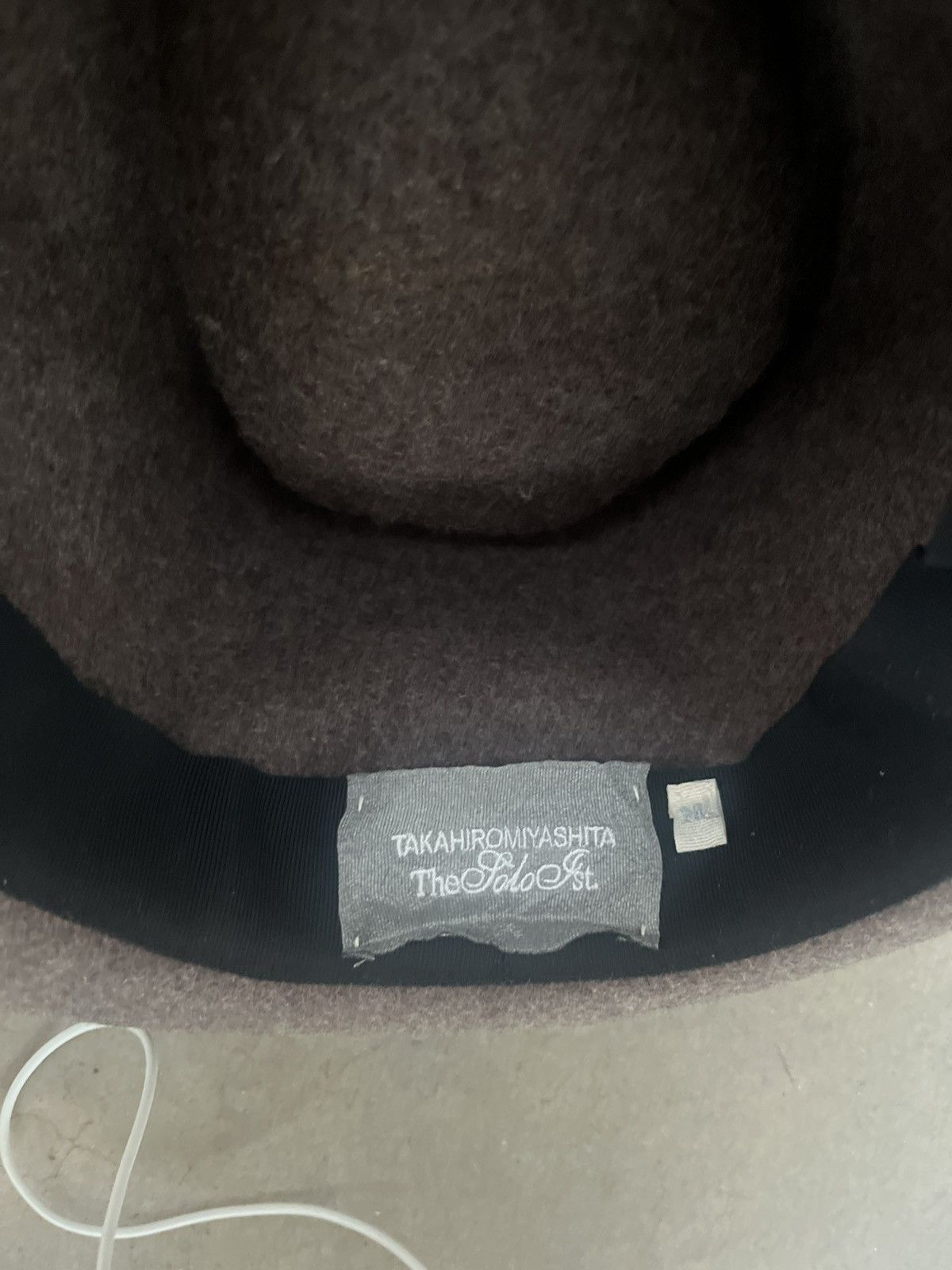 Takahiromiyashita The Soloist. smoking man hat. Size ONE SIZE - 2 Thumbnail