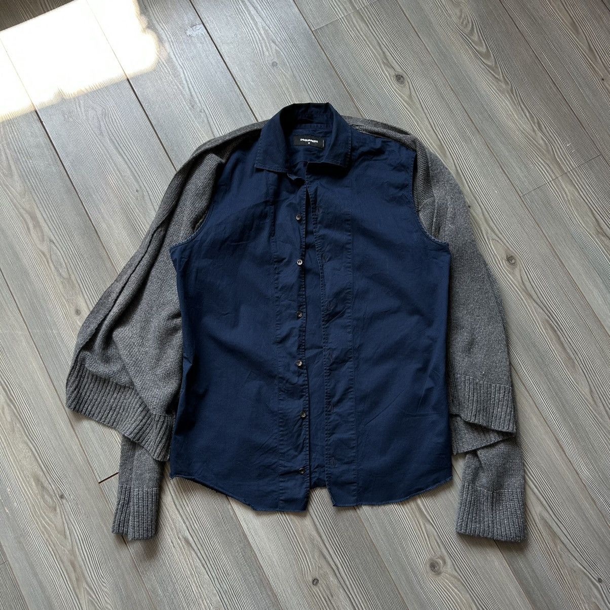 Dsquared2 Dsquared Knit Cardigan & Shirt Sweater Size US M / EU 48-50 / 2 - 17 Thumbnail