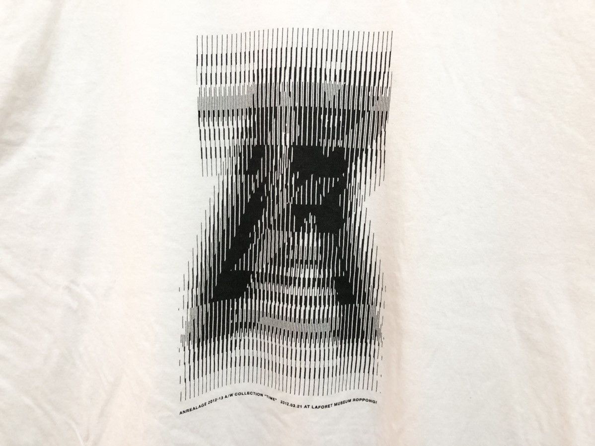 ANREALAGE ARCHIVE 🔥 2012-13 A/W COLLECTION “TIME” EXHIBITION PROMO TEE Size US L / EU 52-54 / 3 - 5 Thumbnail