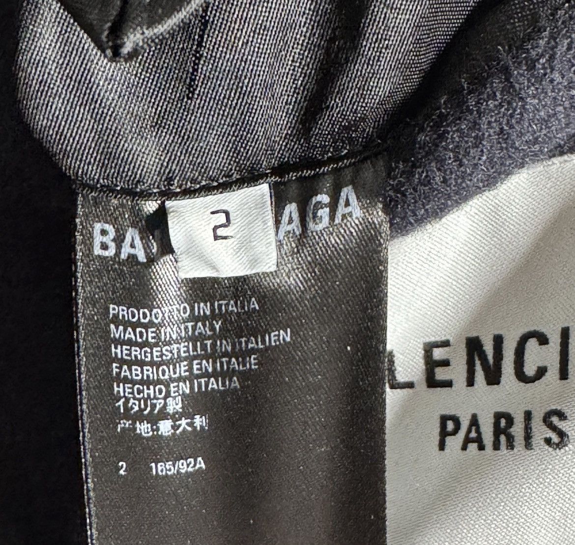 Balenciaga Wool Coat with Scarf Size US M / EU 48-50 / 2 - 5 Thumbnail
