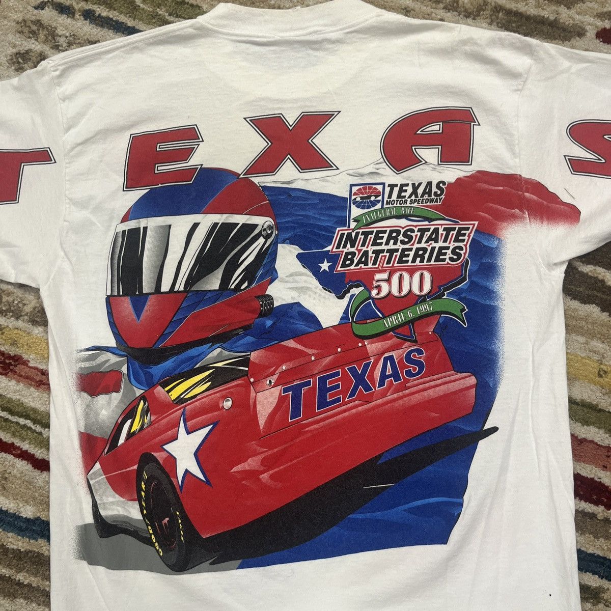Chase Authentics × NASCAR × Vintage VTG 1997 Mark Martin Texas AOP Made In USA Size US XL / EU 56 / 4 - 6 Thumbnail
