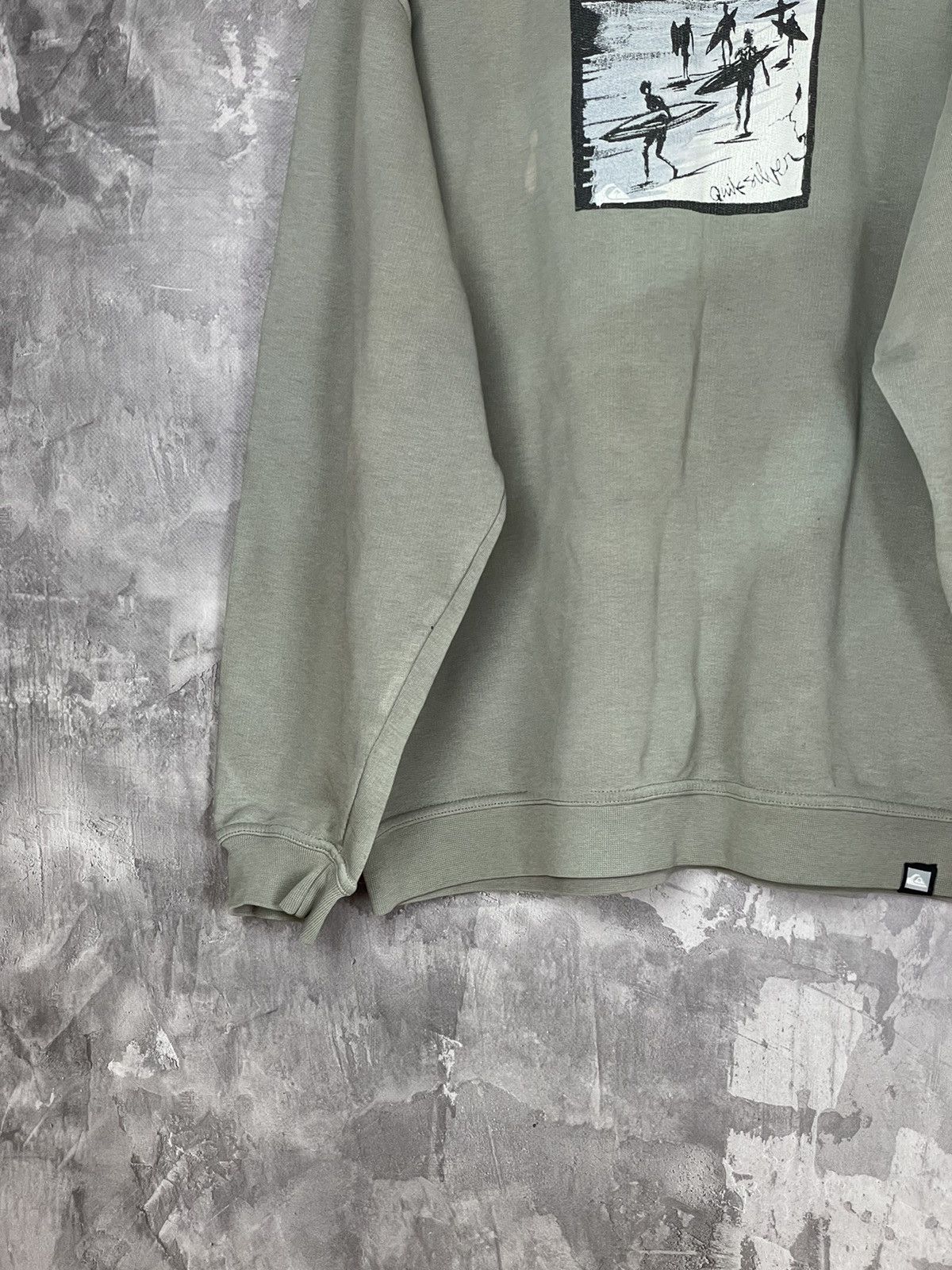 Quiksilver × Vintage VINTAGE 90s QUIKSILVER BIG LOGO SWEATSHIRT Y2K Size US L / EU 52-54 / 3 - 5 Thumbnail