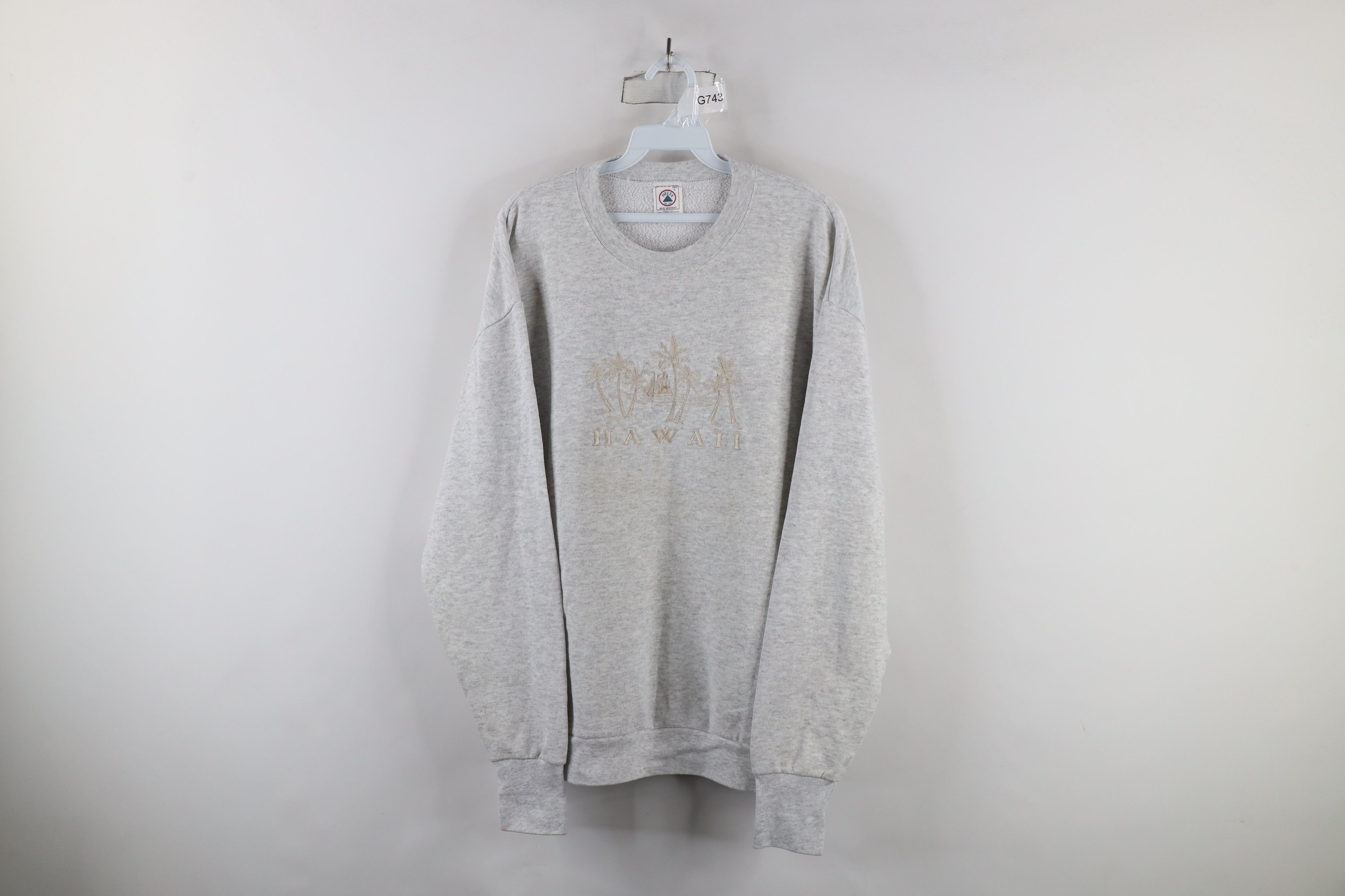 Vintage Vintage 90s Streetwear Out Hawaii Crewneck Sweatshirt USA Size US L / EU 52-54 / 3 - 1 Thumbnail