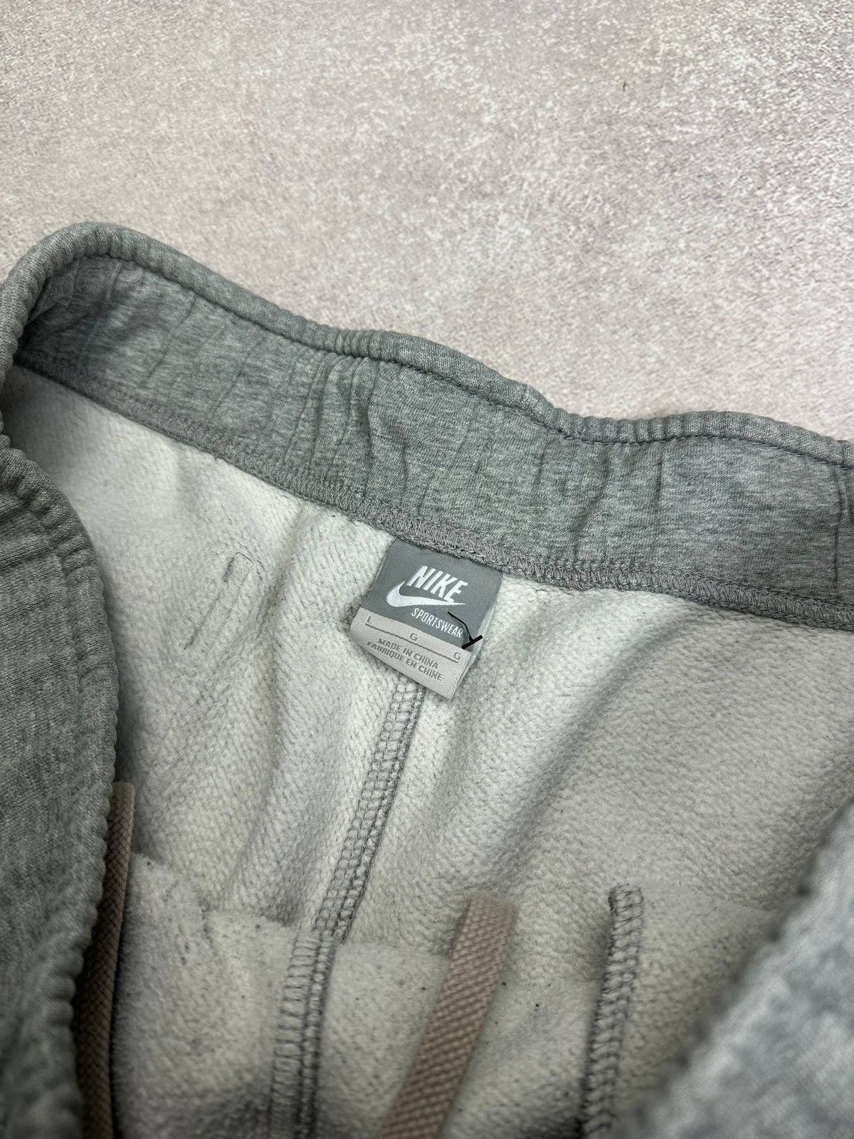 Nike × Supreme Vintage Nike Swoosh Baggy Cotton Sweatpants Tracksuit Rare L Size US 34 / EU 50 - 5 Thumbnail
