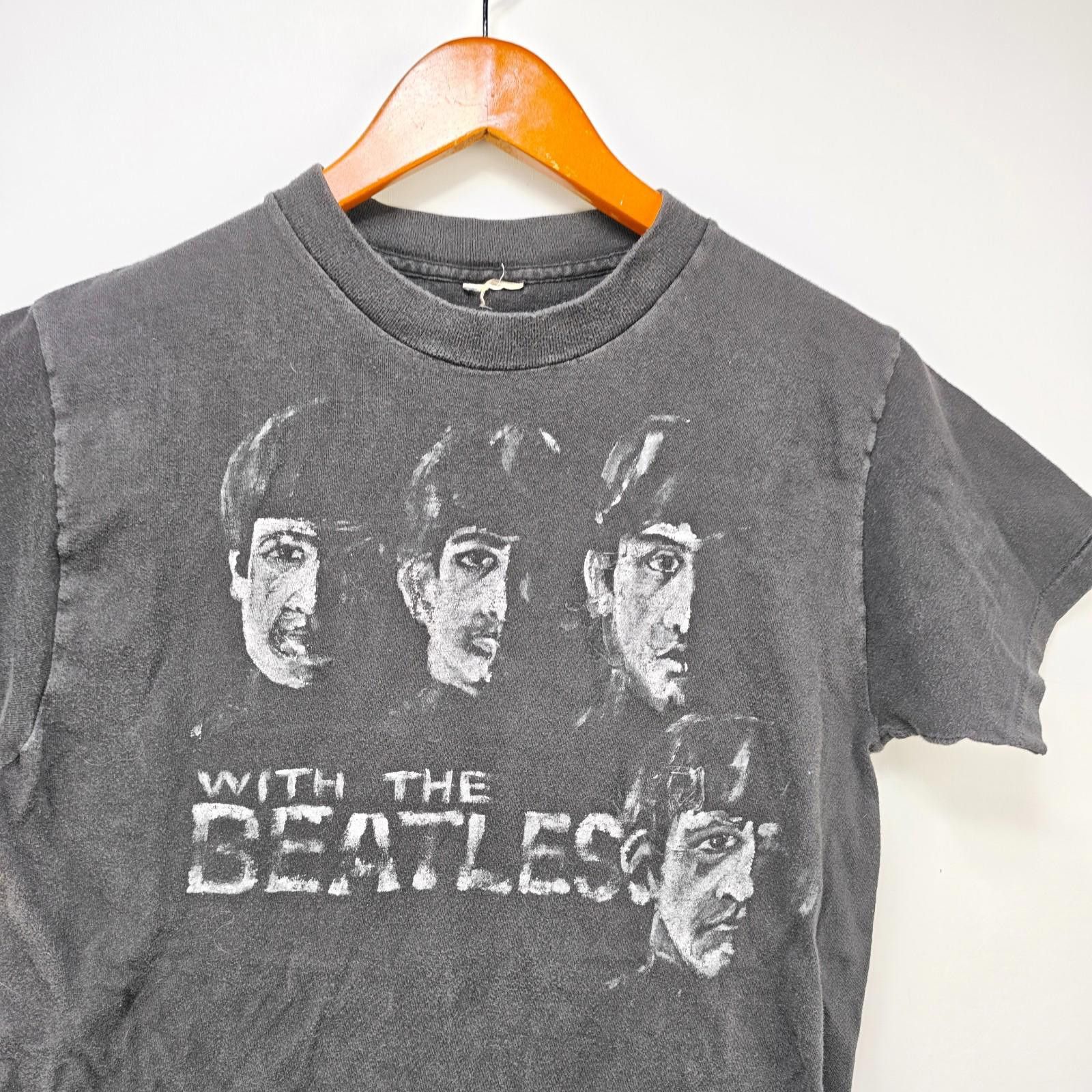 Vintage Vintage With The Beatles Band T Shirt Medium Sun Faded Size US M / EU 48-50 / 2 - 2 Thumbnail