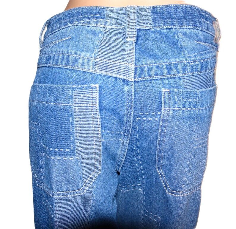 Vintage Vintage Patchwork Jeans 28w Size 28" / US 6 / IT 42 - 6 Thumbnail