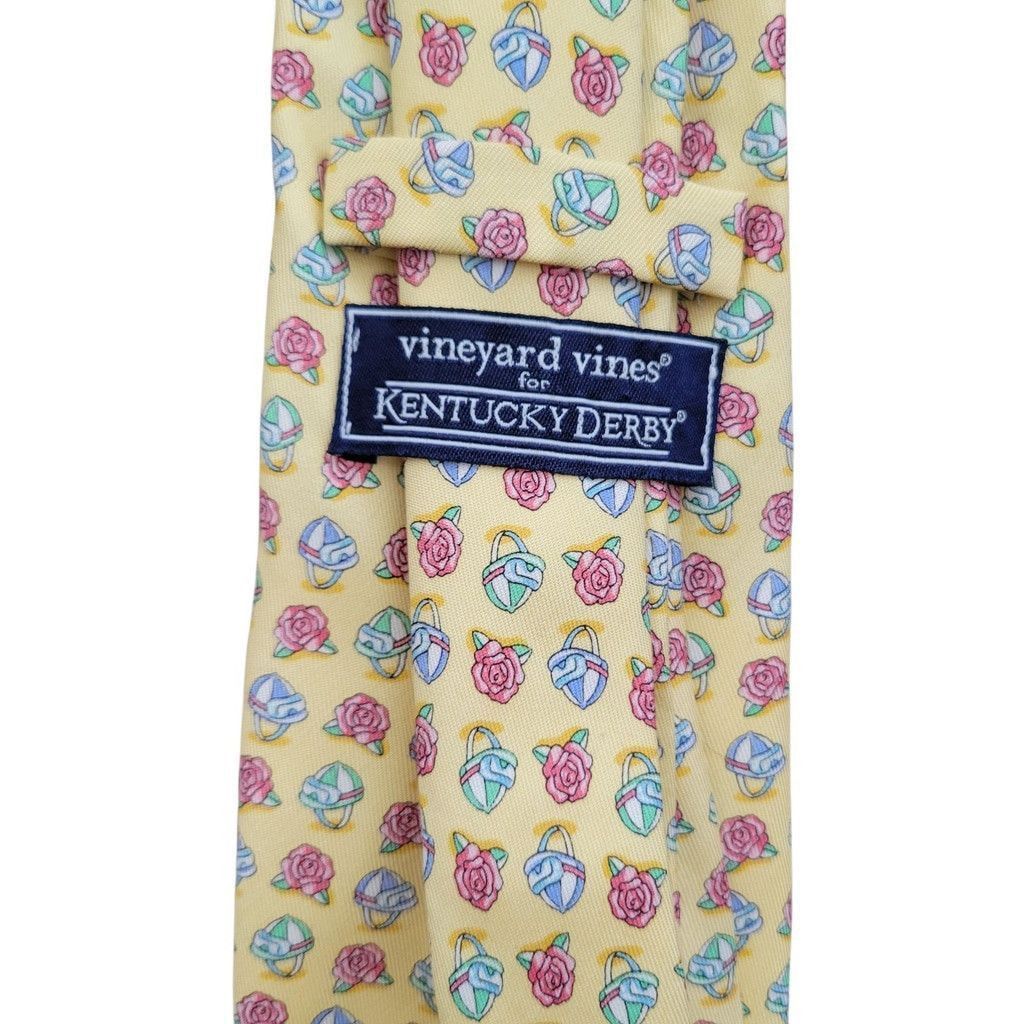 Vineyard Vines Vineyard Vines Custom Collection Men's 100% Silk Tie 3.5" Size ONE SIZE - 5 Thumbnail