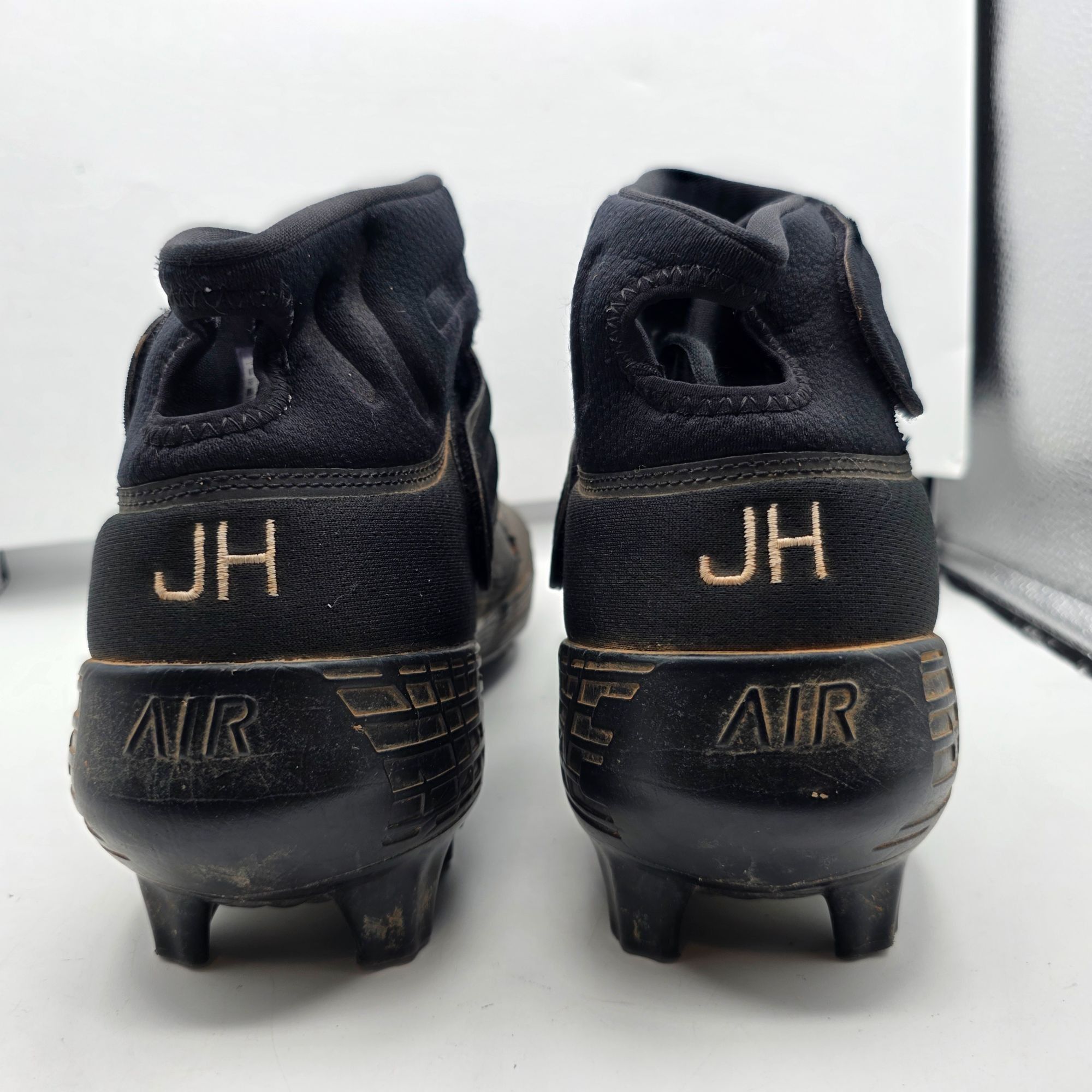 Nike Nike By You Alpha Huarache Elite 2 Mens Size 13 Black Baseba Size US 13 / EU 46 - 4 Thumbnail