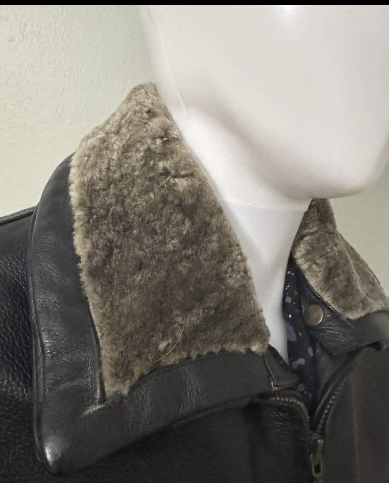Diesel Diesel black leather jacket Size US XL / EU 56 / 4 - 4 Thumbnail
