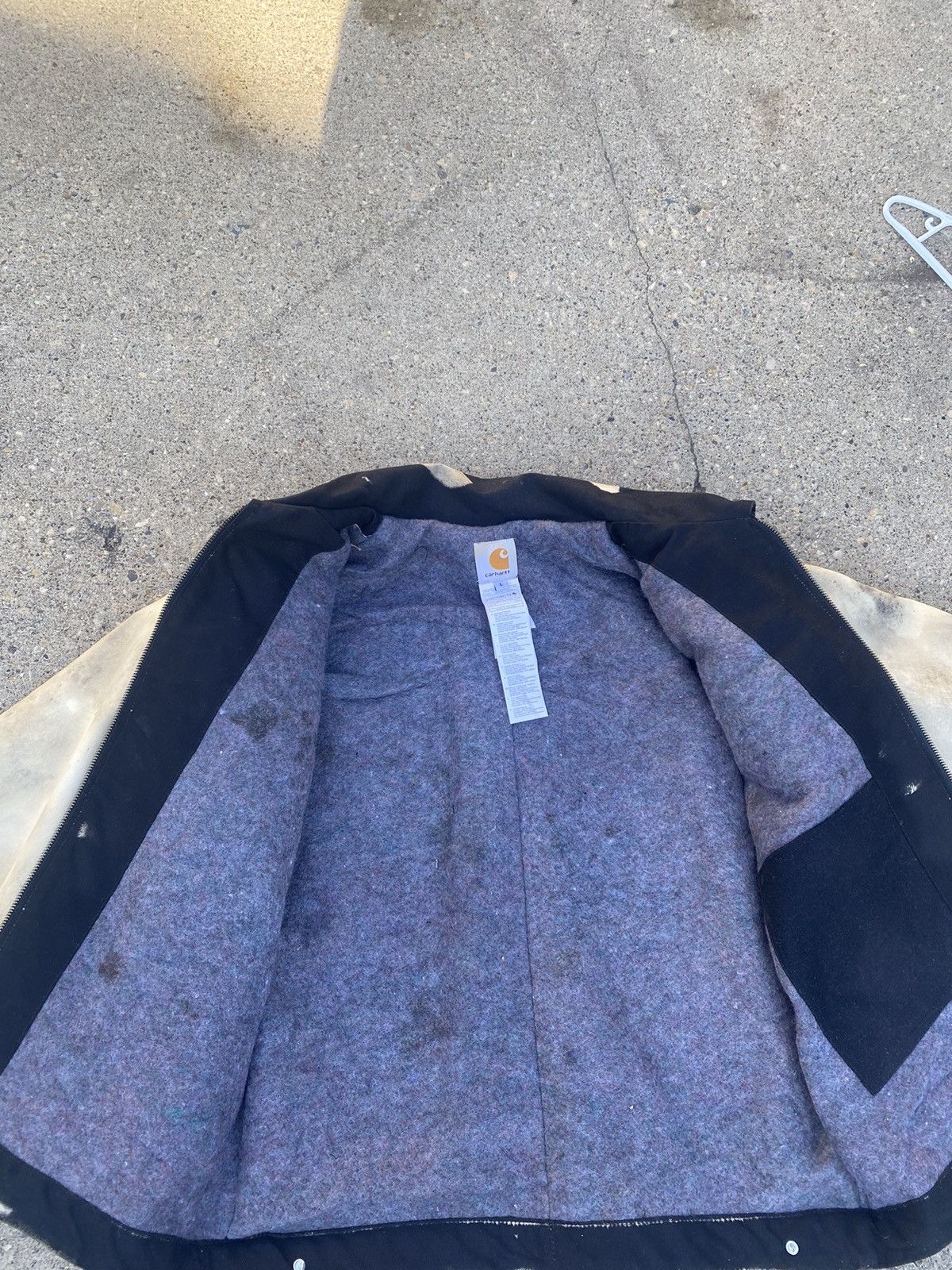 Carhartt × Vintage Faded blanket lined carhartt jacket Size US L / EU 52-54 / 3 - 10 Thumbnail