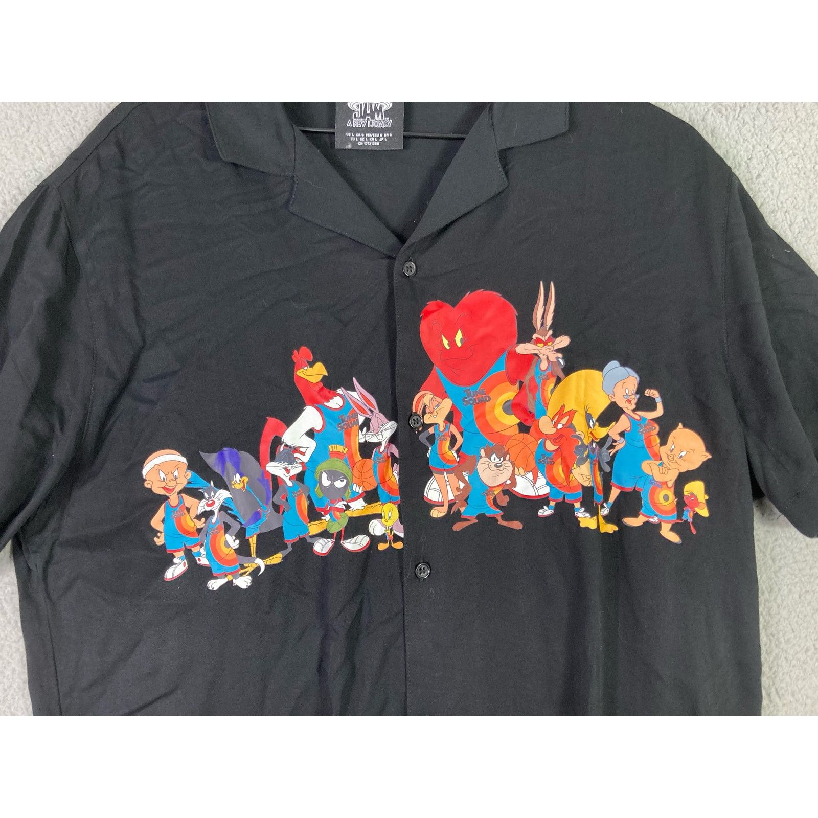 Other Space Jam A New Legacy Button Up Shirt Men's L Looney Tunes Size US L / EU 52-54 / 3 - 6 Thumbnail