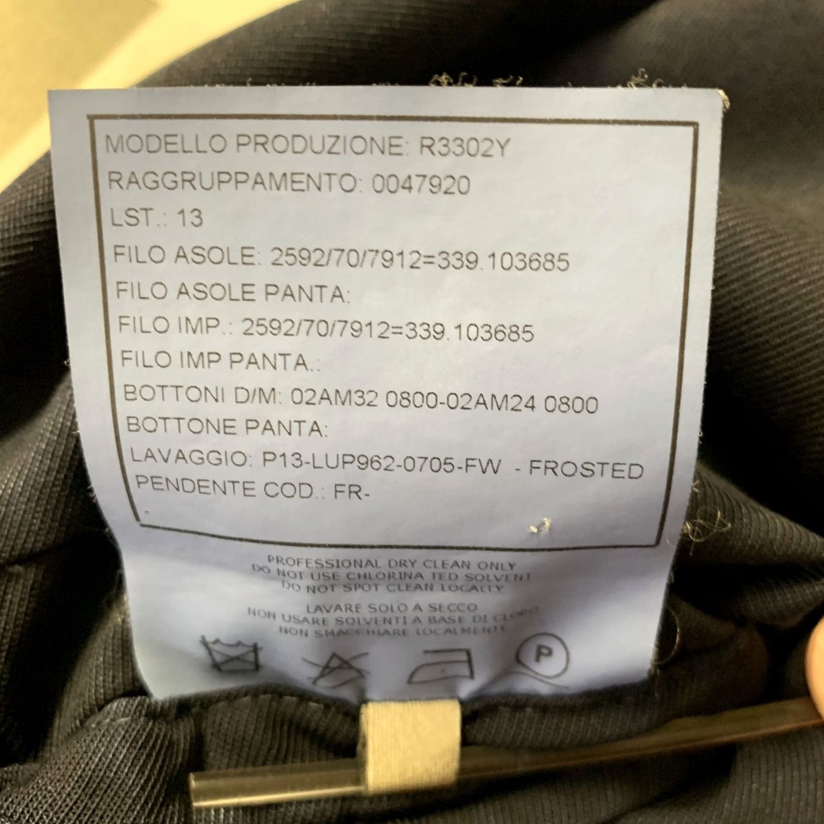 Boglioli BOGLIOLI Chest Size 40 Navy Wool Notch Lapel Sport Coat Size US XXS / EU 40 - 8 Thumbnail