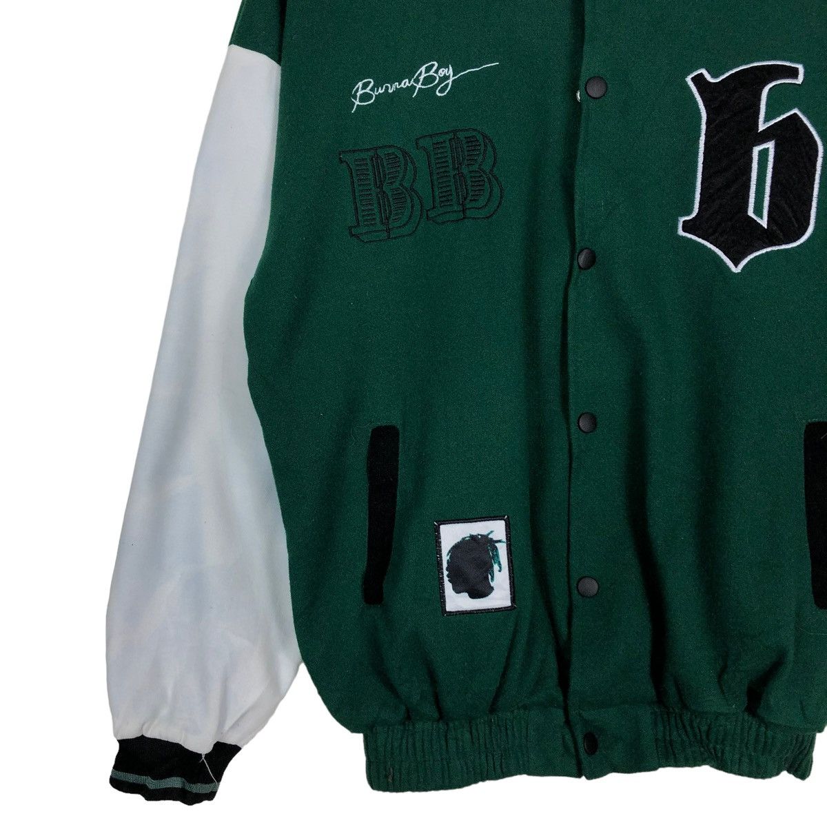 Japanese Brand 🔥Varsity Bomber Jacket Big Logo Alphabet B Japan Size US M / EU 48-50 / 2 - 4 Thumbnail