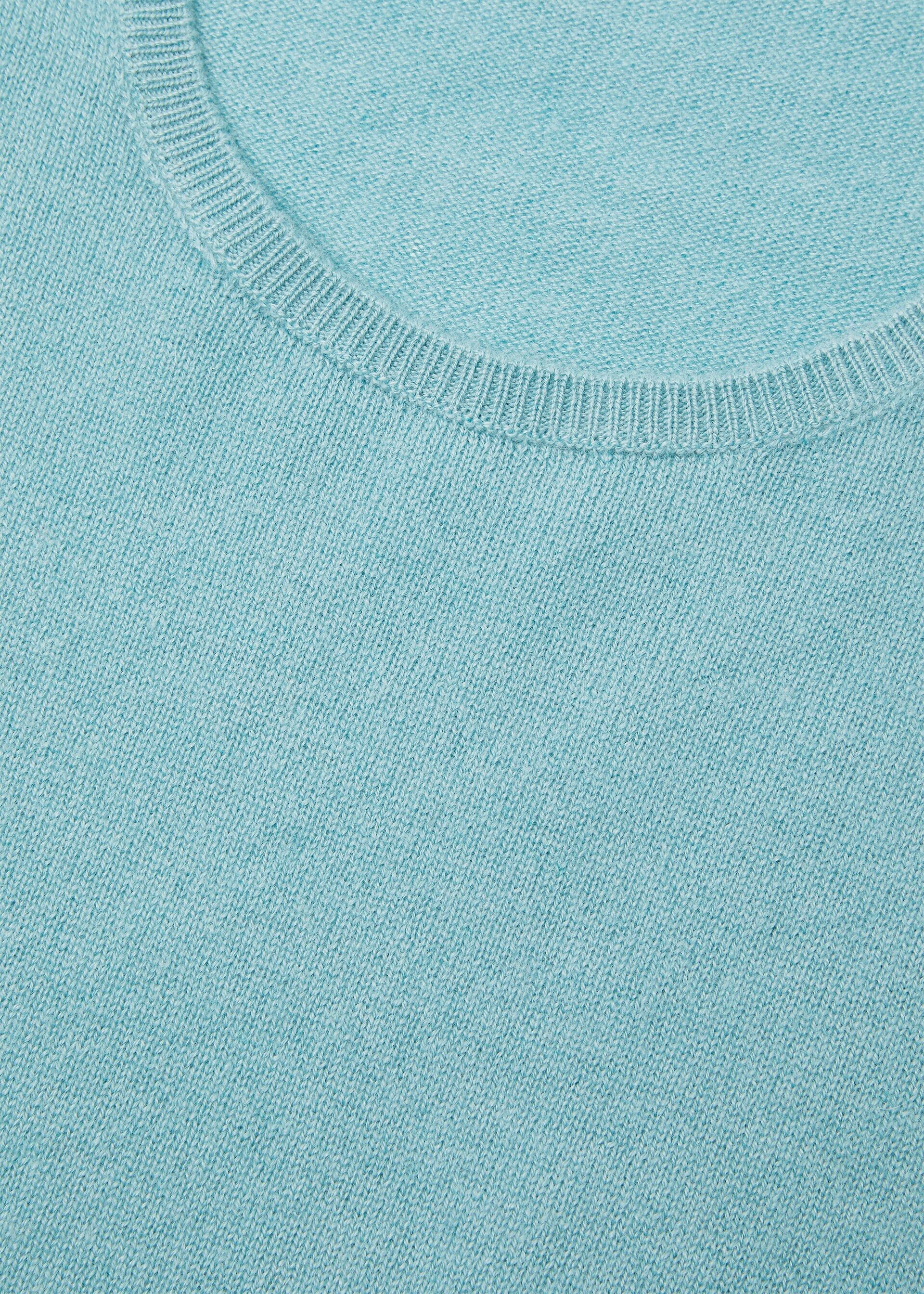 Loro Piana os11x0426 FAQ4508 Sergio Crewneck Sweater Underwater Breath Size XS / US 0-2 / IT 36-38 - 7 Thumbnail